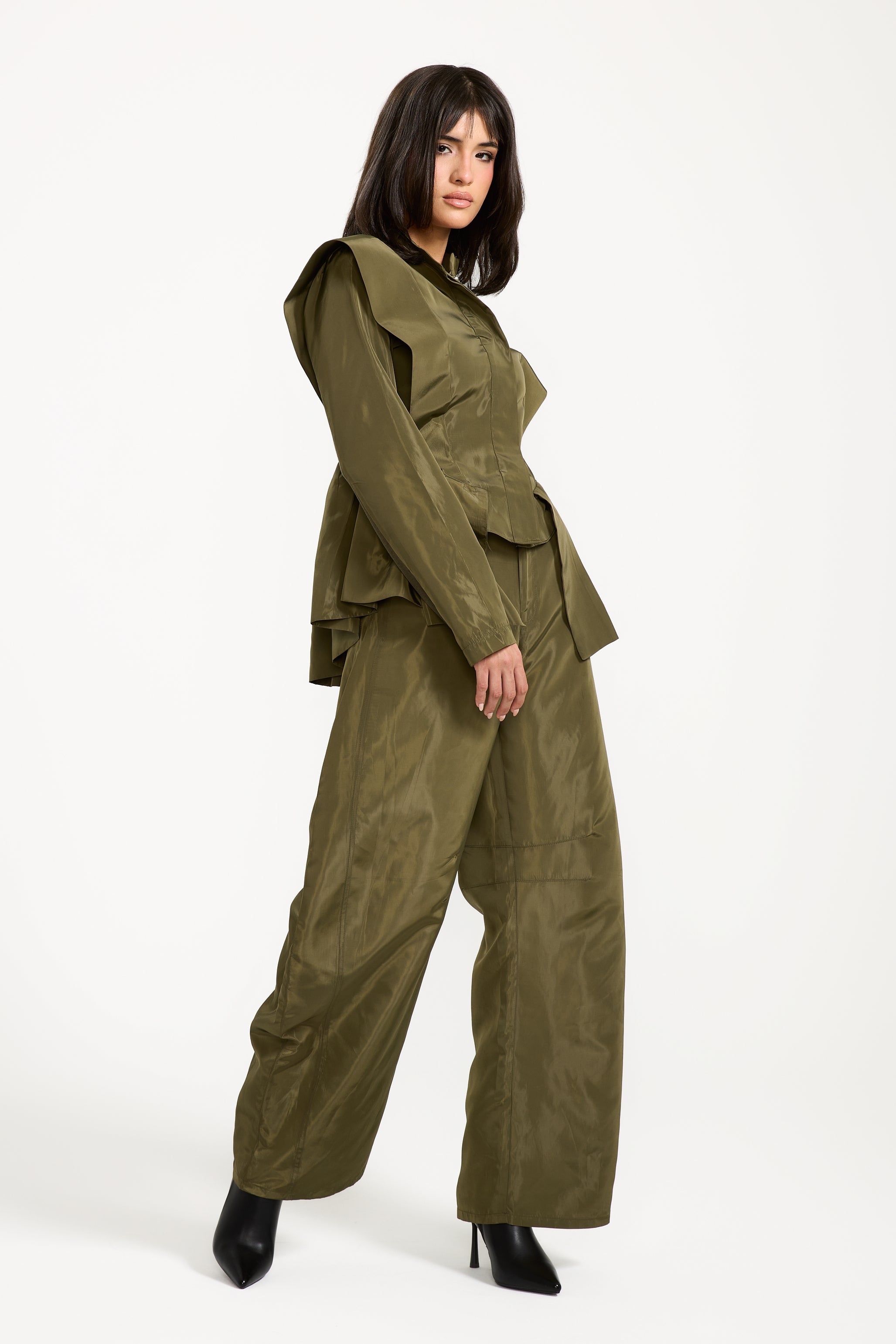 Waterproof Peplum Jacket