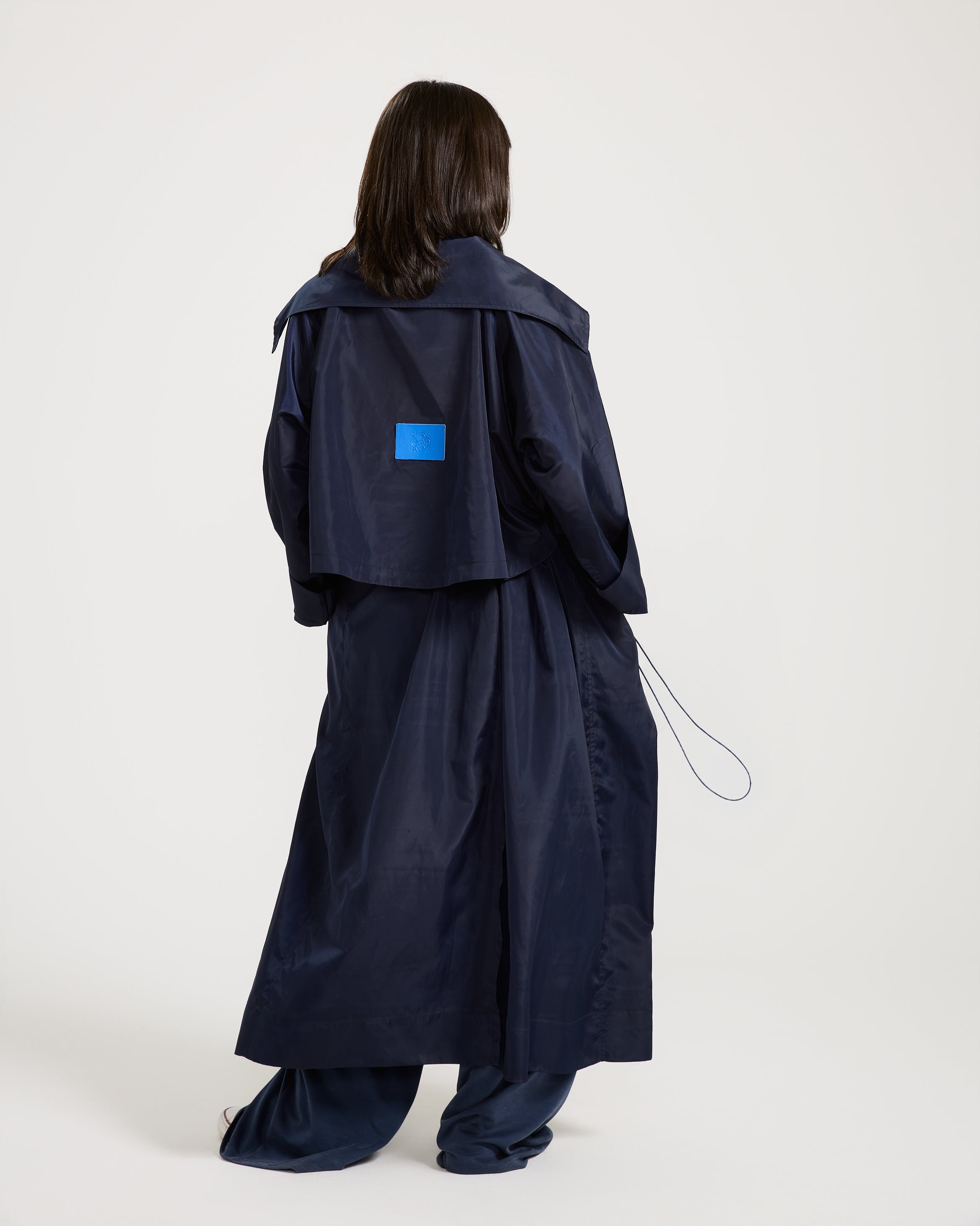 Waterproof Navy Trench Coat