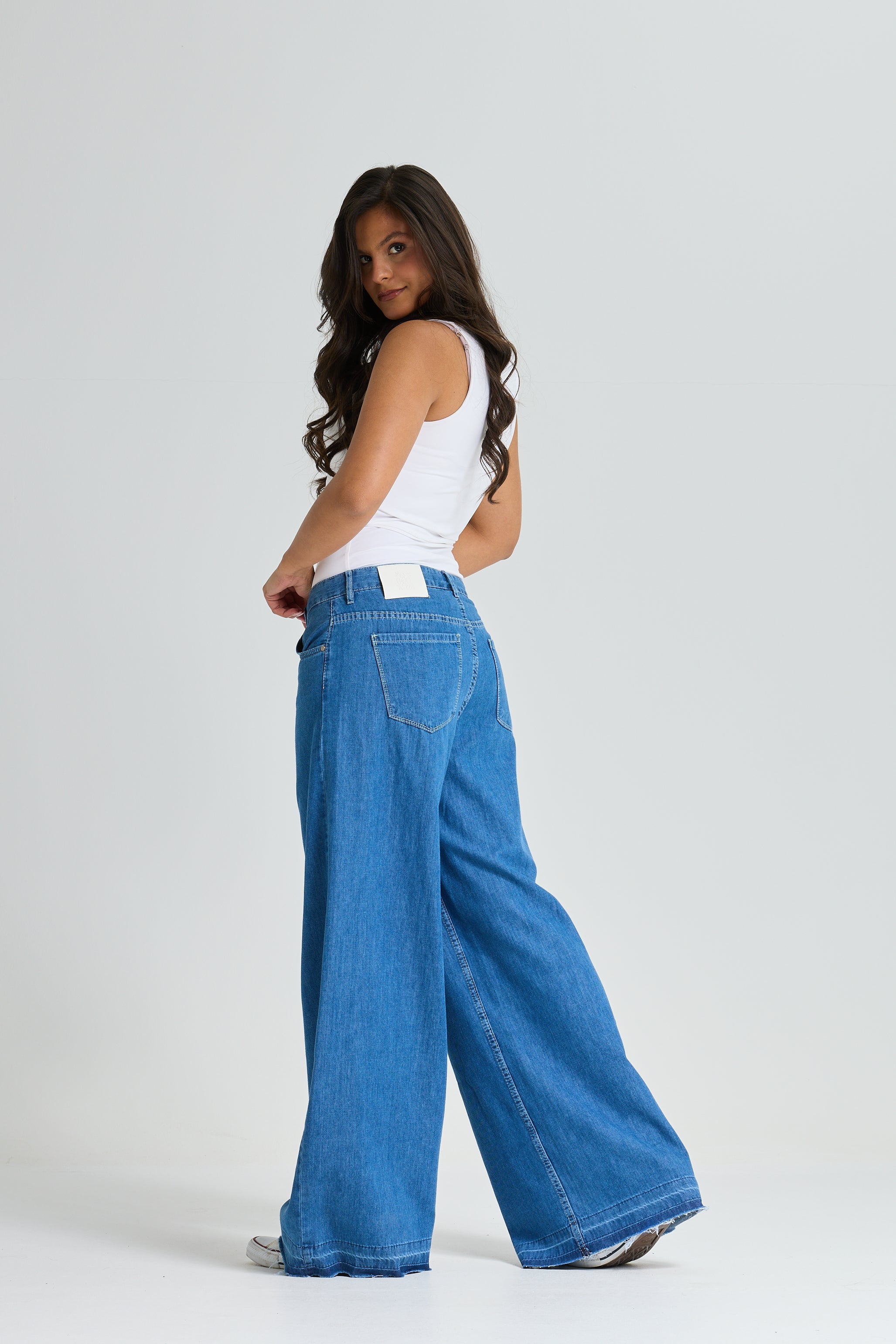 Soft Wide Leg Denim
