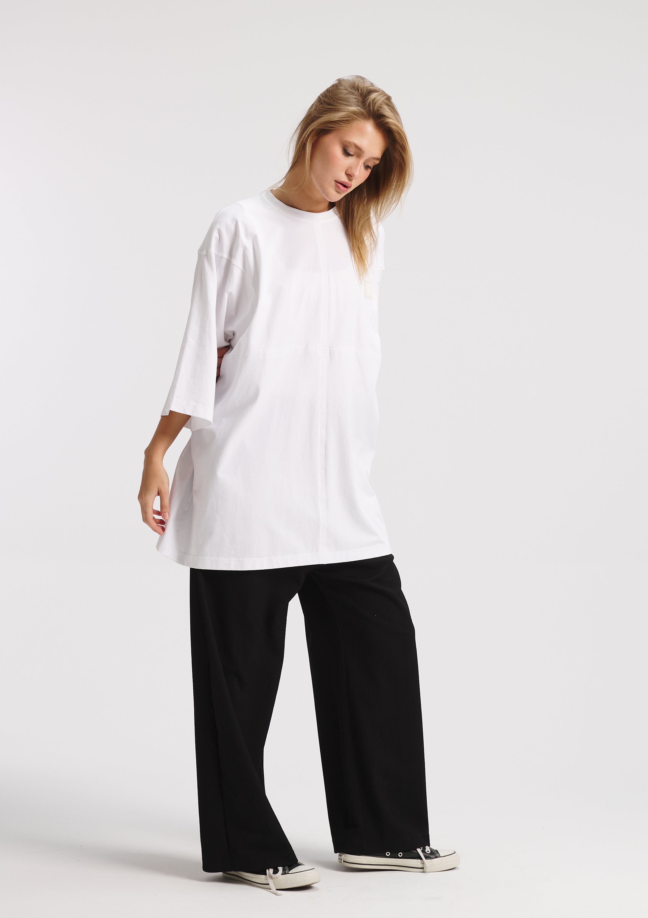 Dress T-Shirt In White