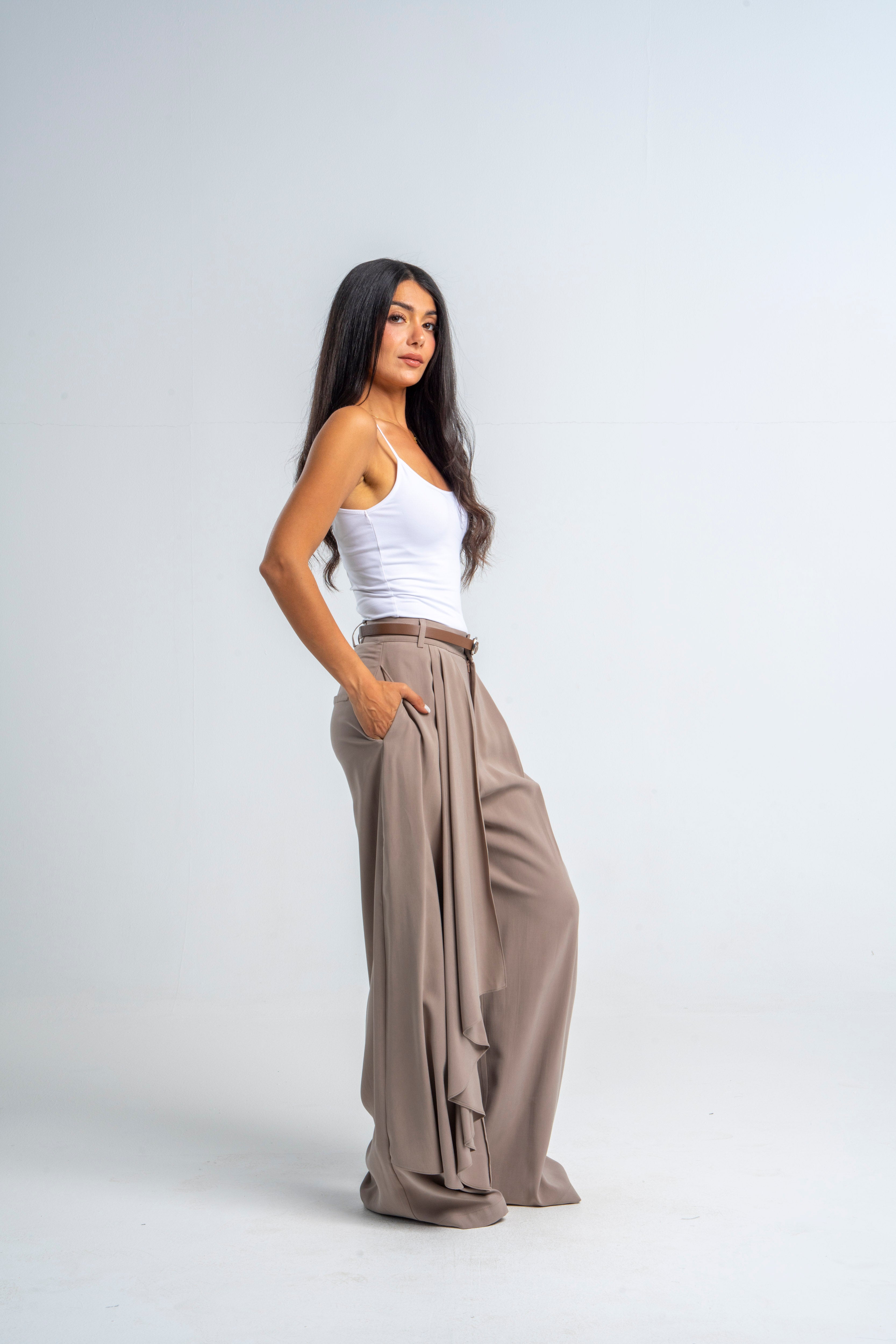 Classic Extra Fabric Coffee Pants