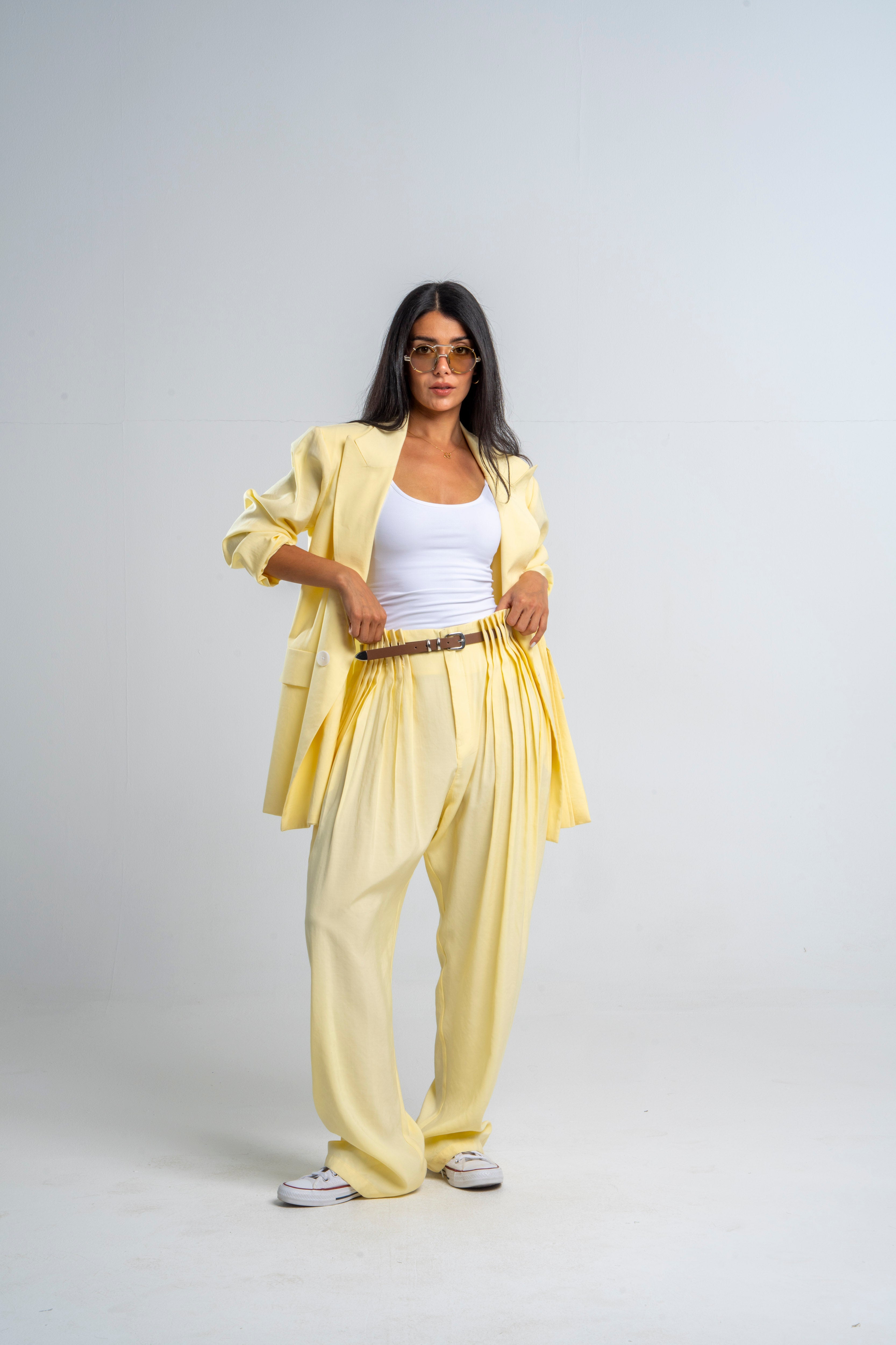 Butter Yellow Blazer
