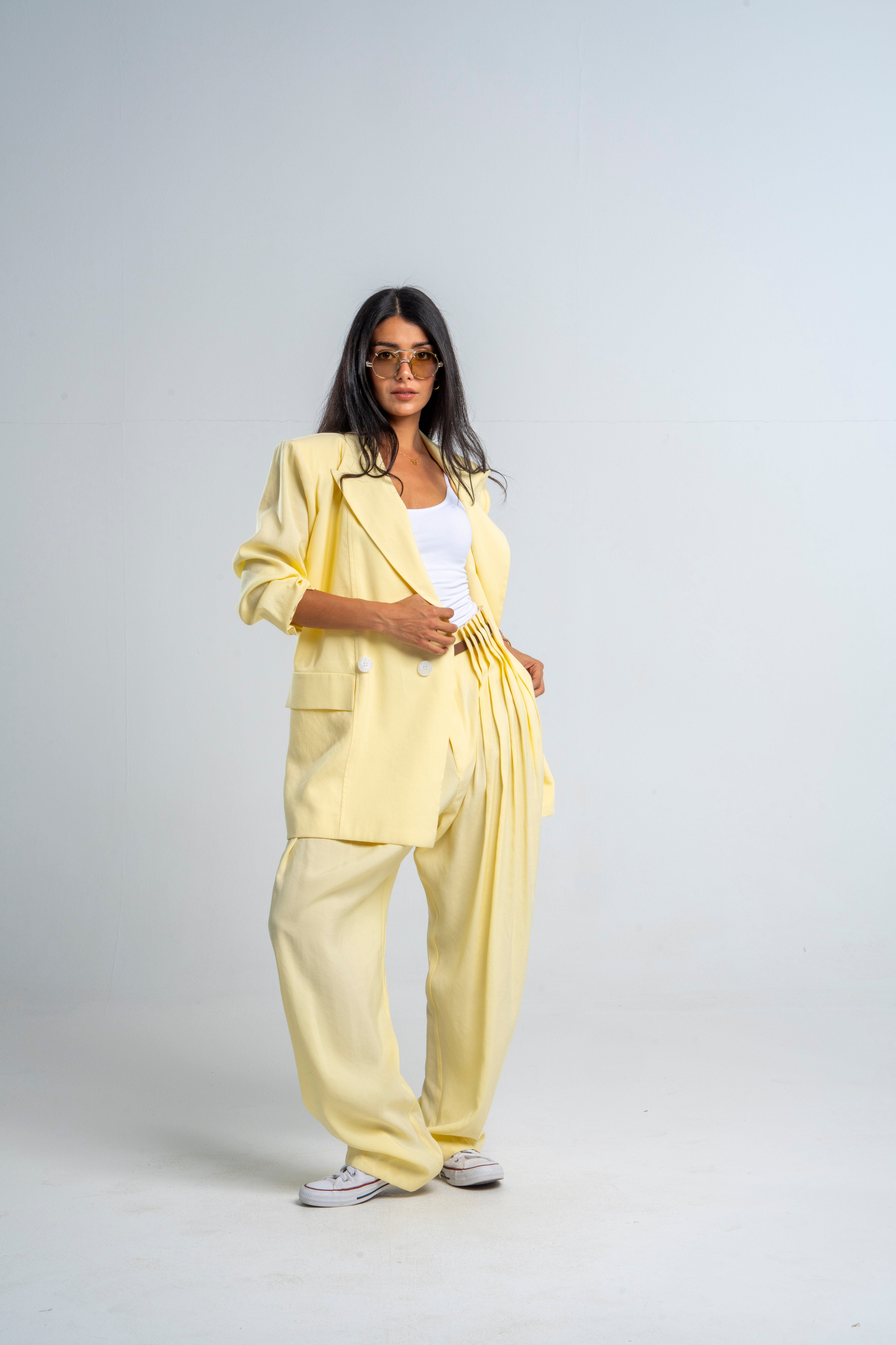 Butter Yellow Blazer