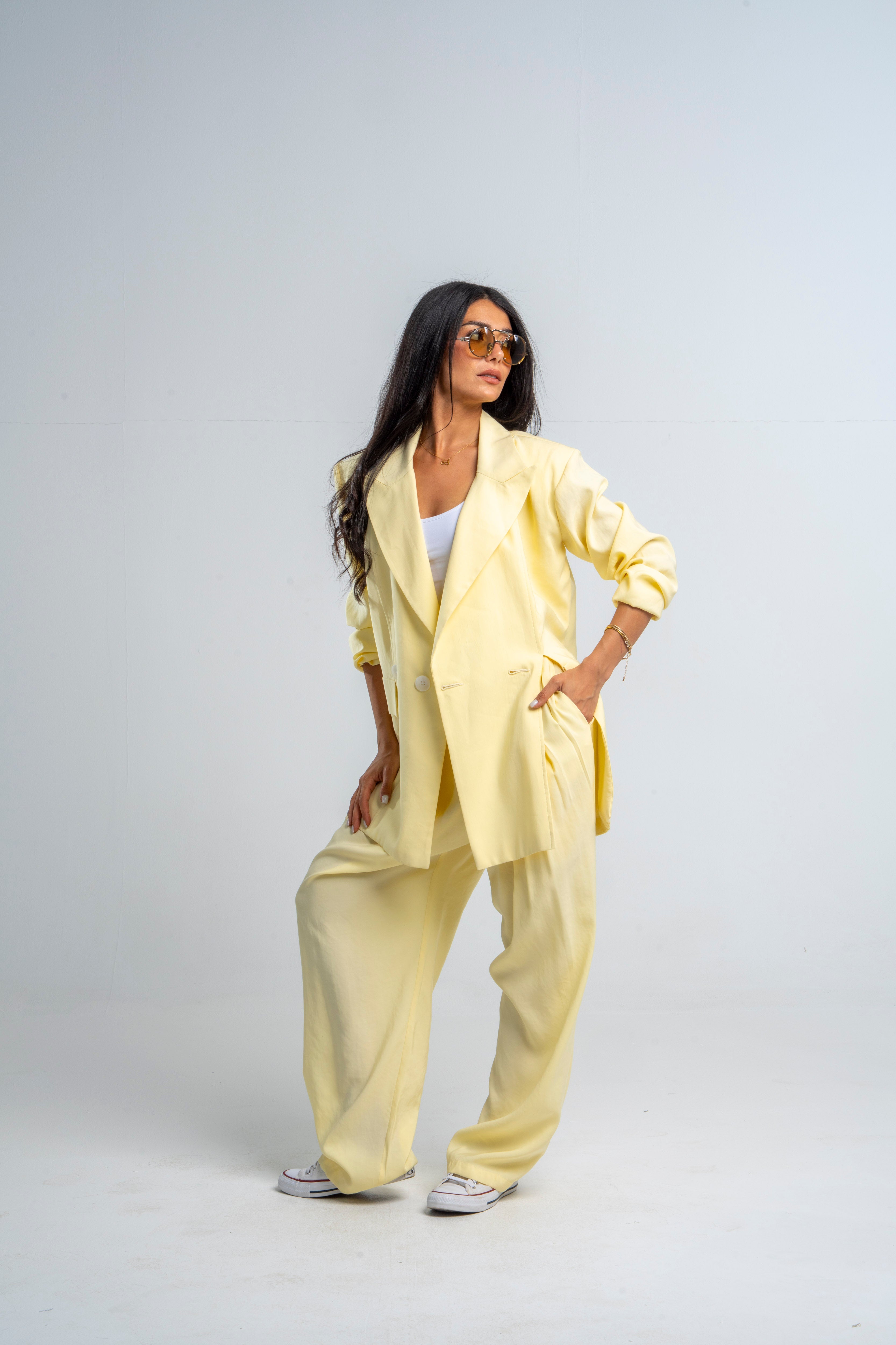 Butter Yellow Blazer