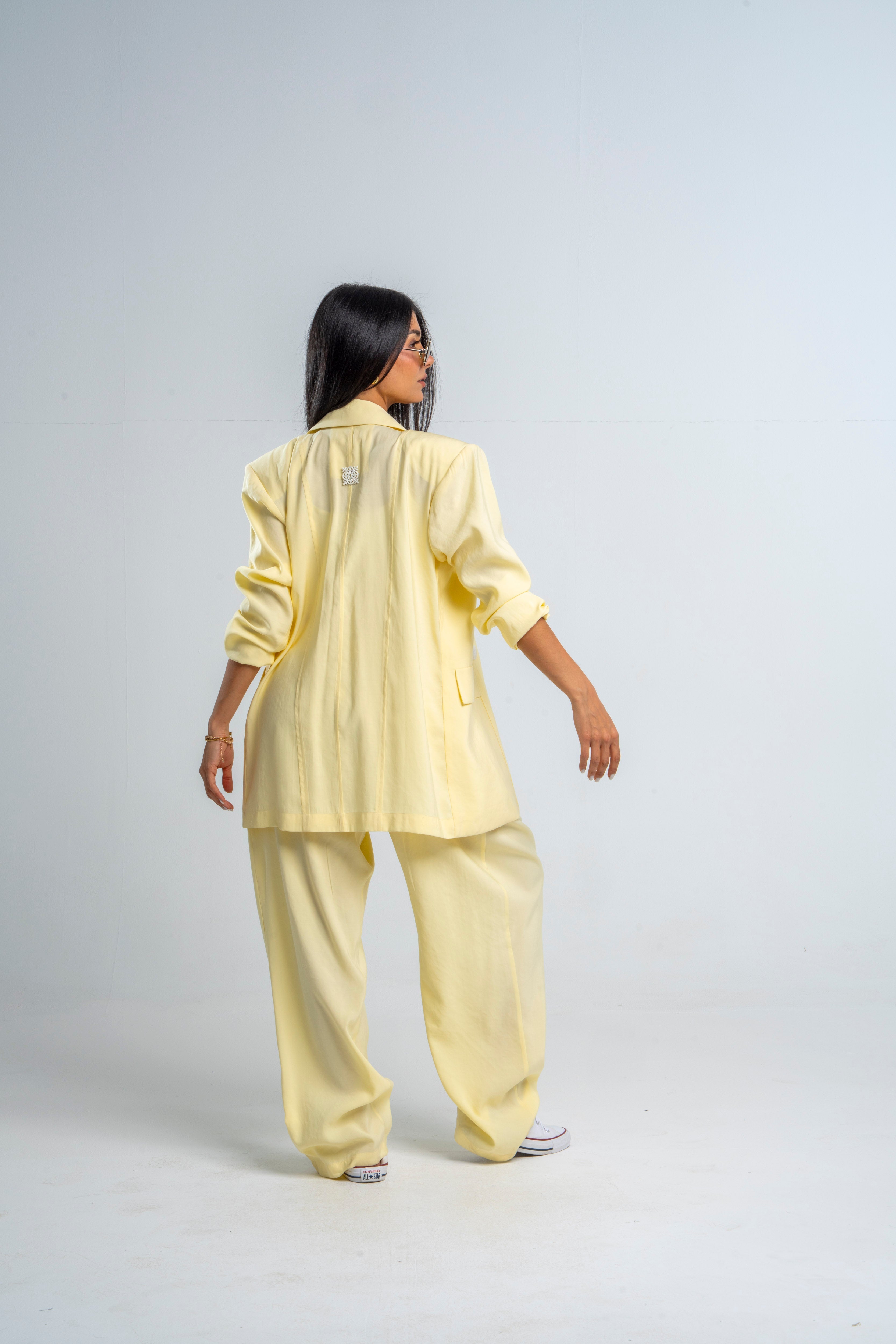Butter Yellow Blazer