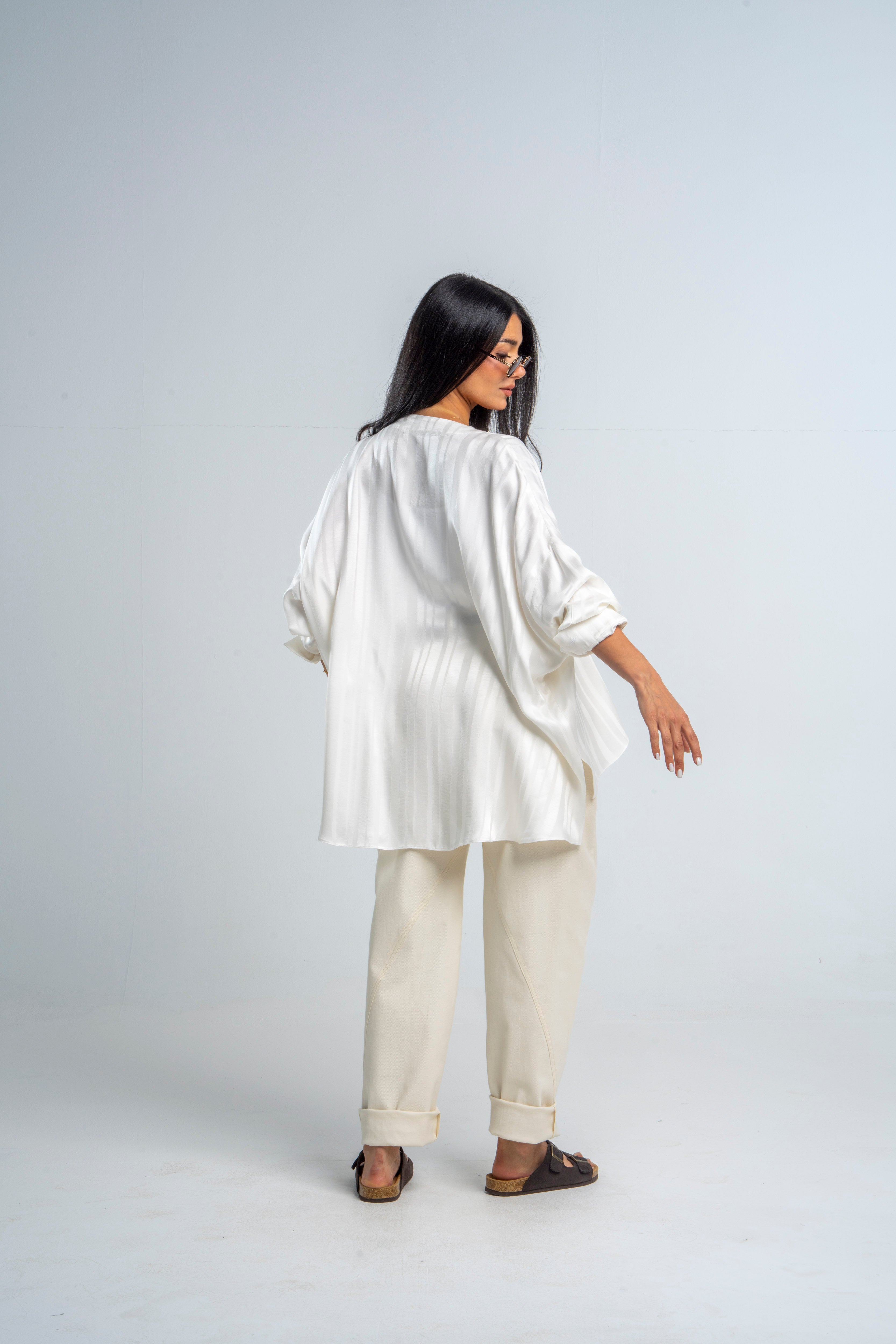 Side Buttons White Top