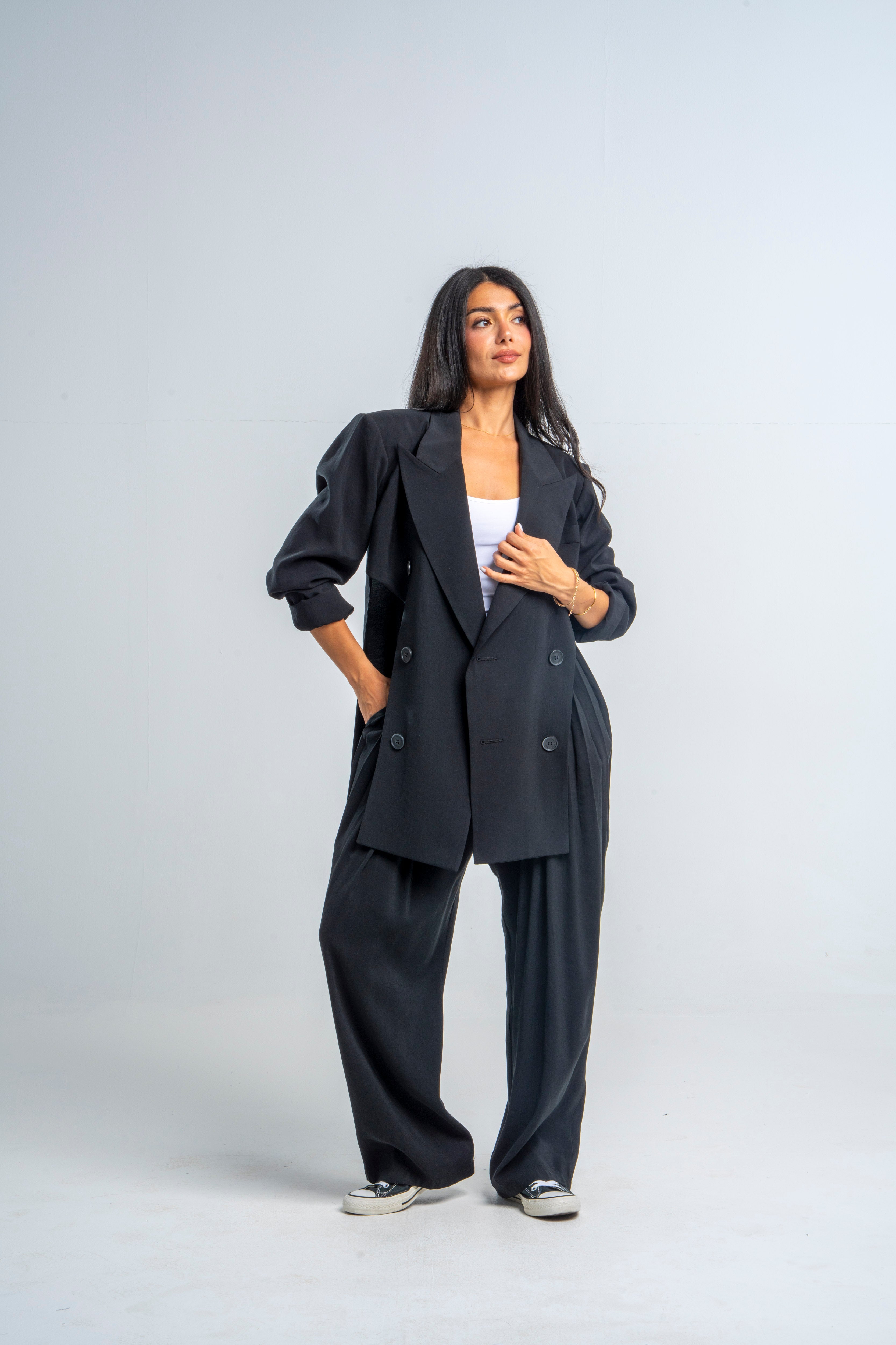 Curved Sides Blazer