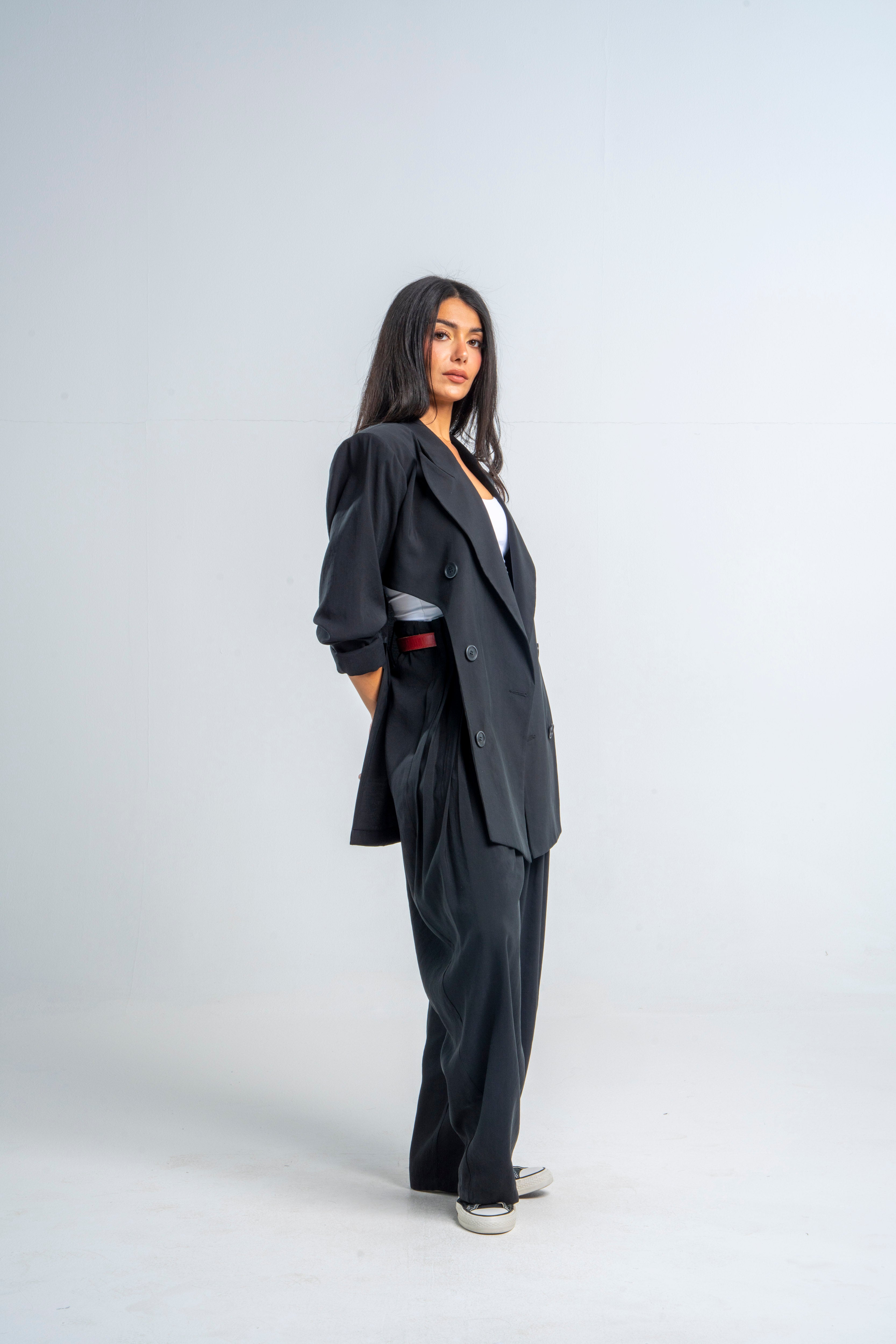 Curved Sides Blazer