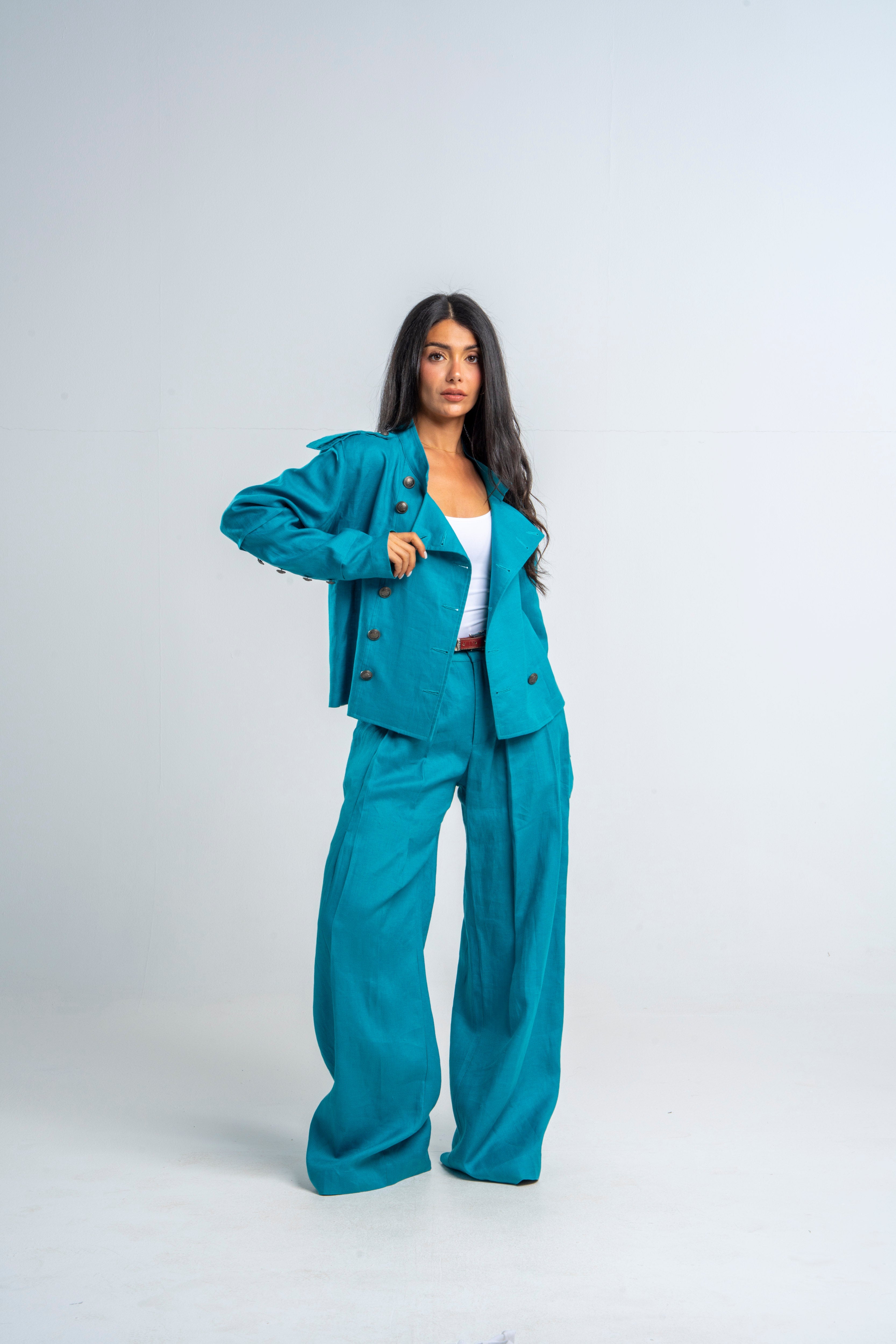 Turquoise Napelion Jacket
