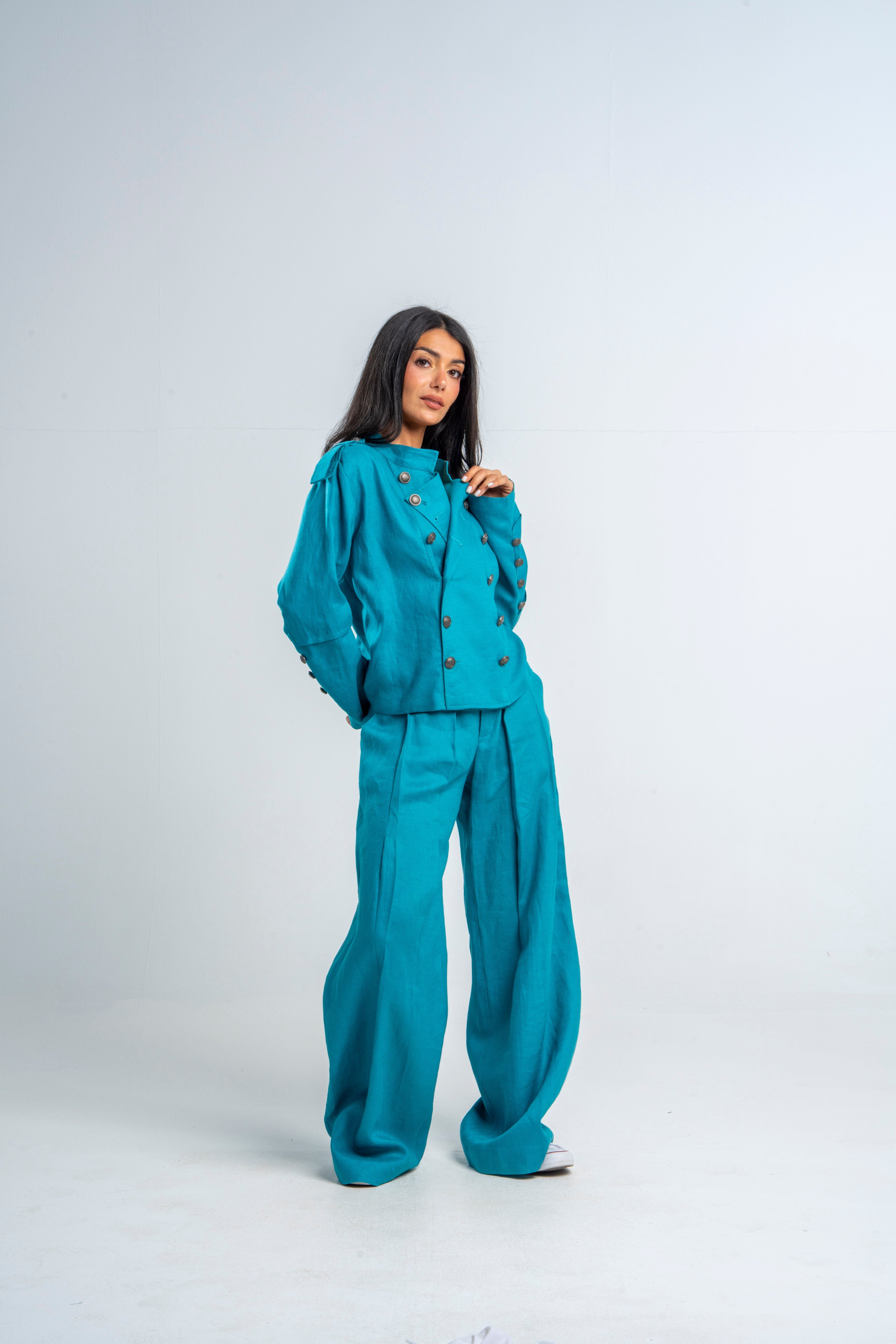 Turquoise Napelion Jacket