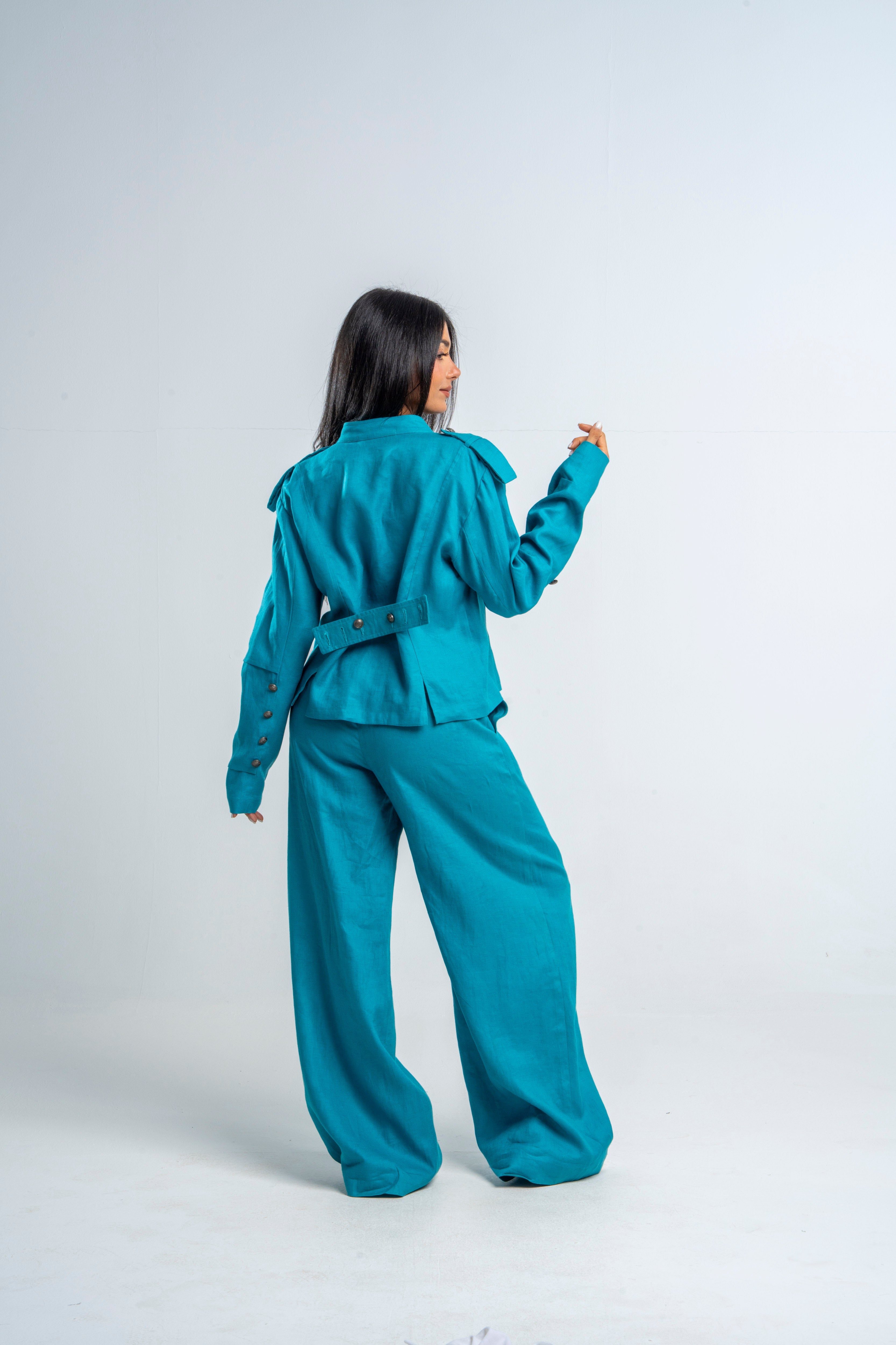 Turquoise Napelion Jacket