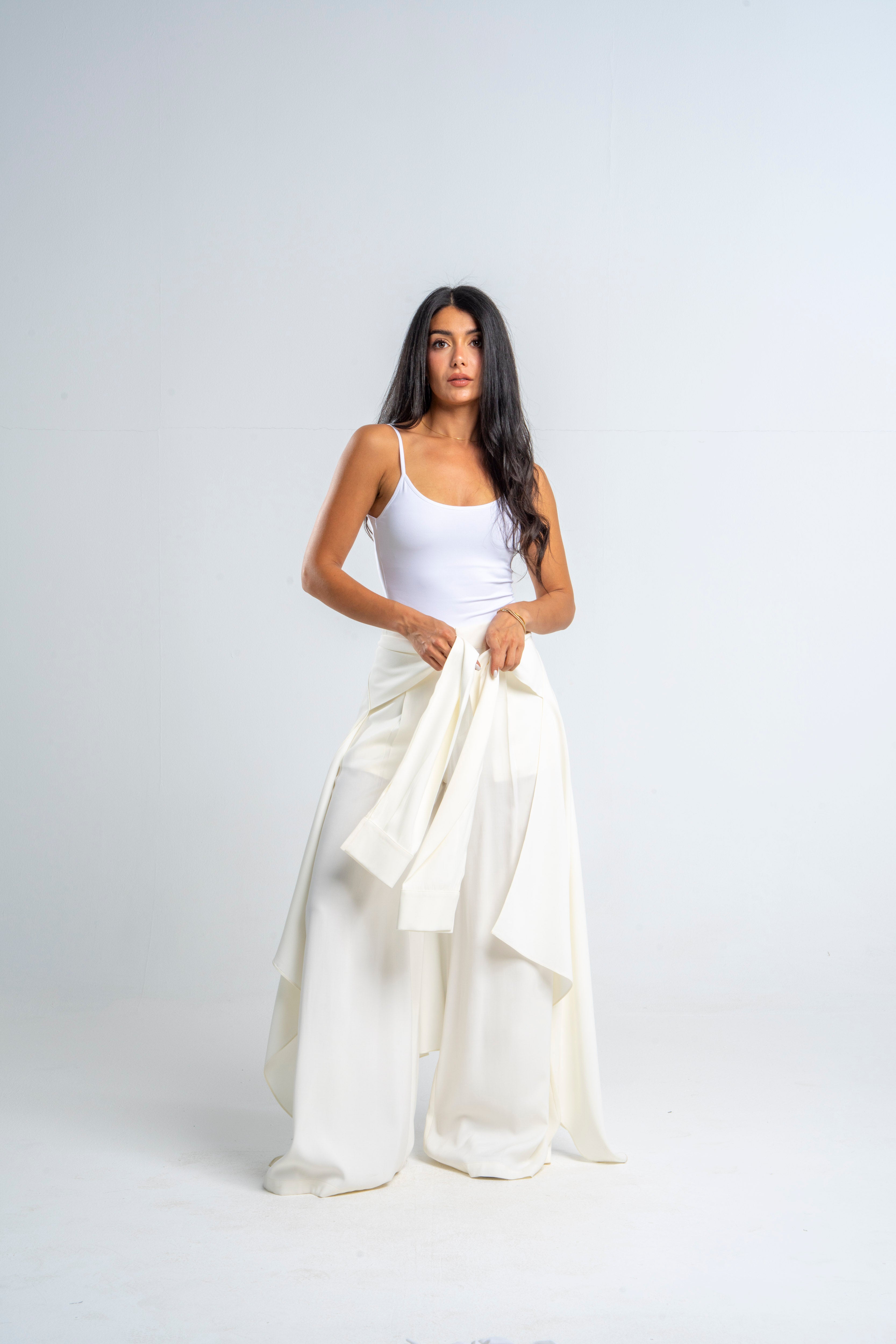 Wrap Around Full Length Pants