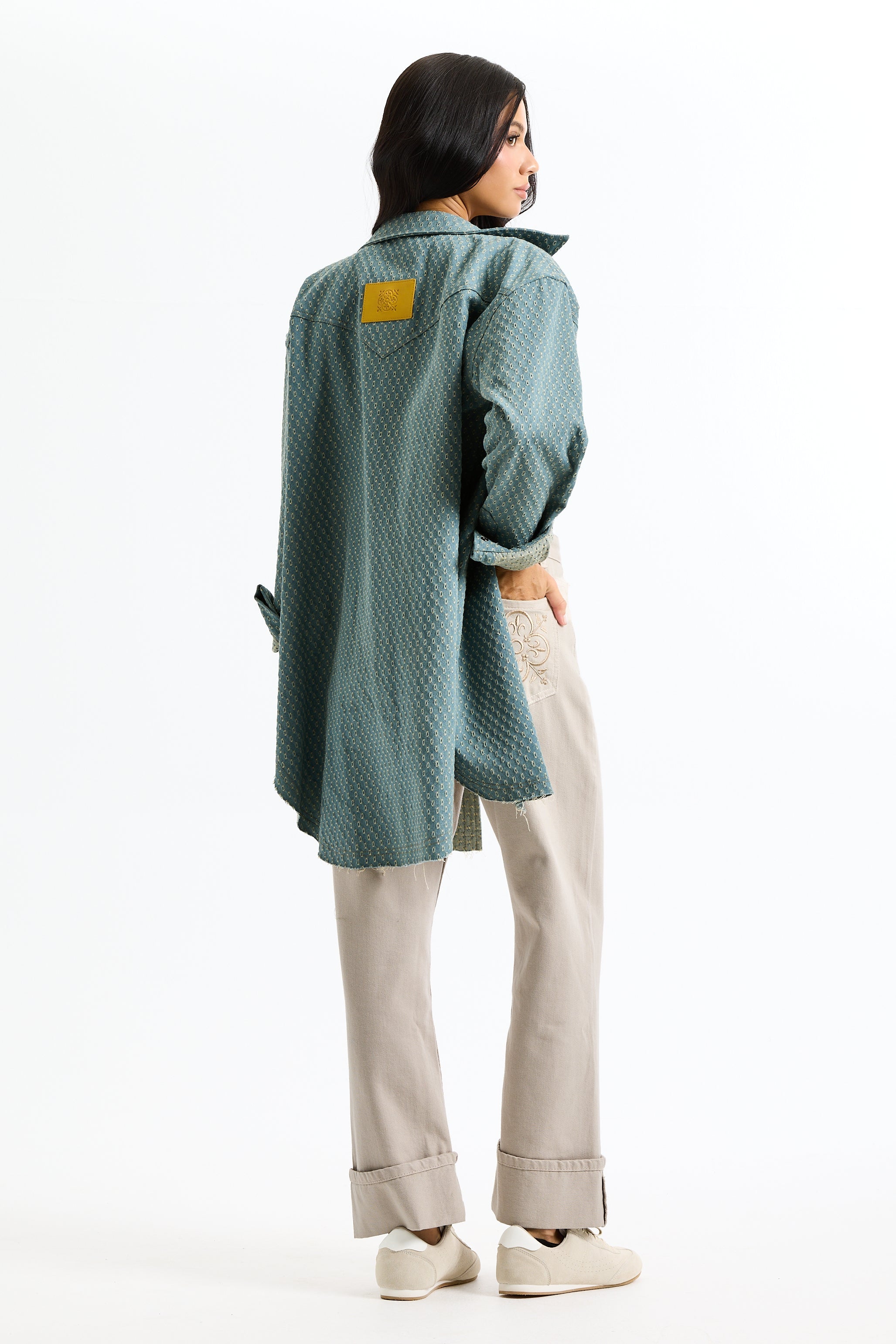 Dirty Wash Denim Shirt