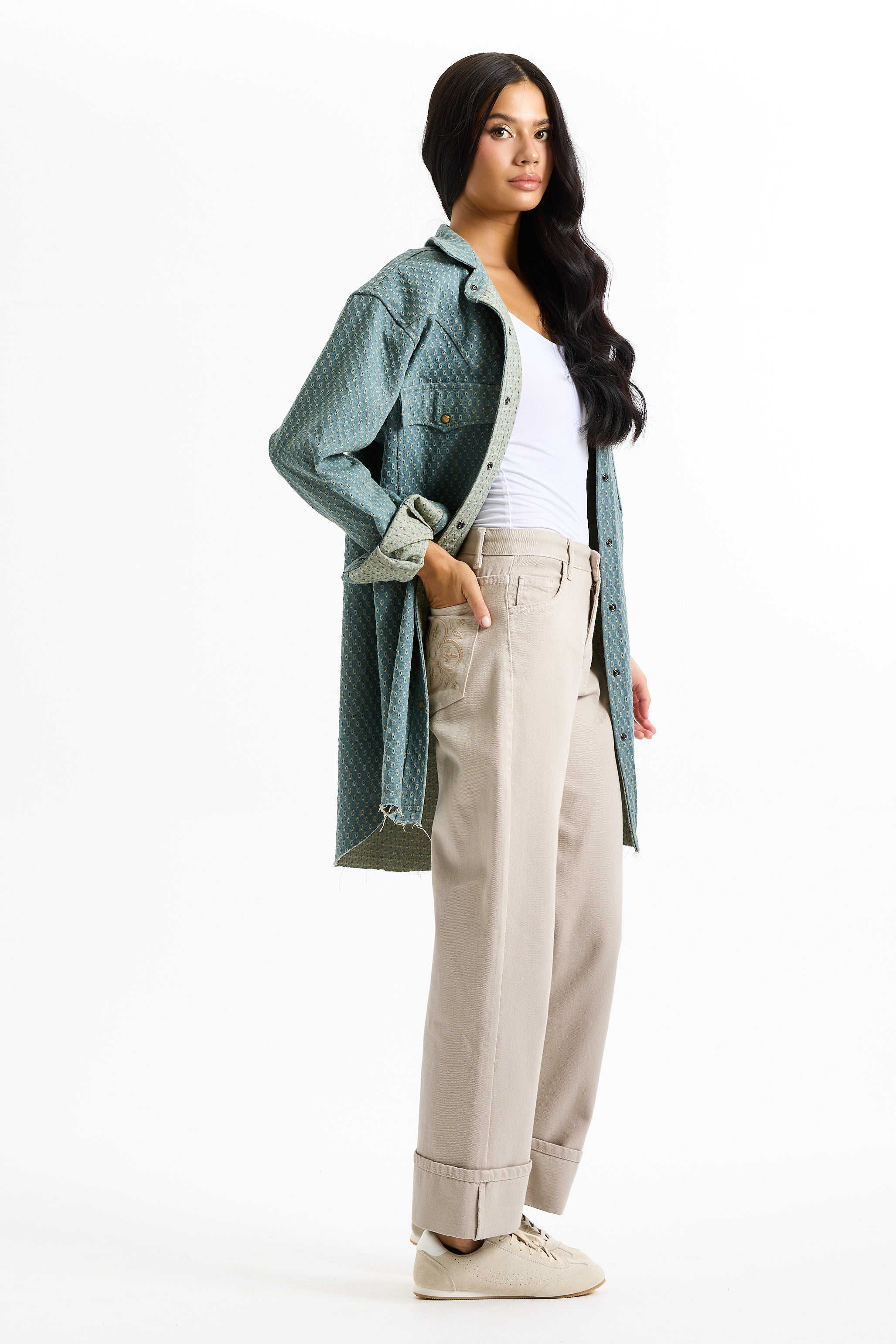 Dirty Wash Denim Shirt