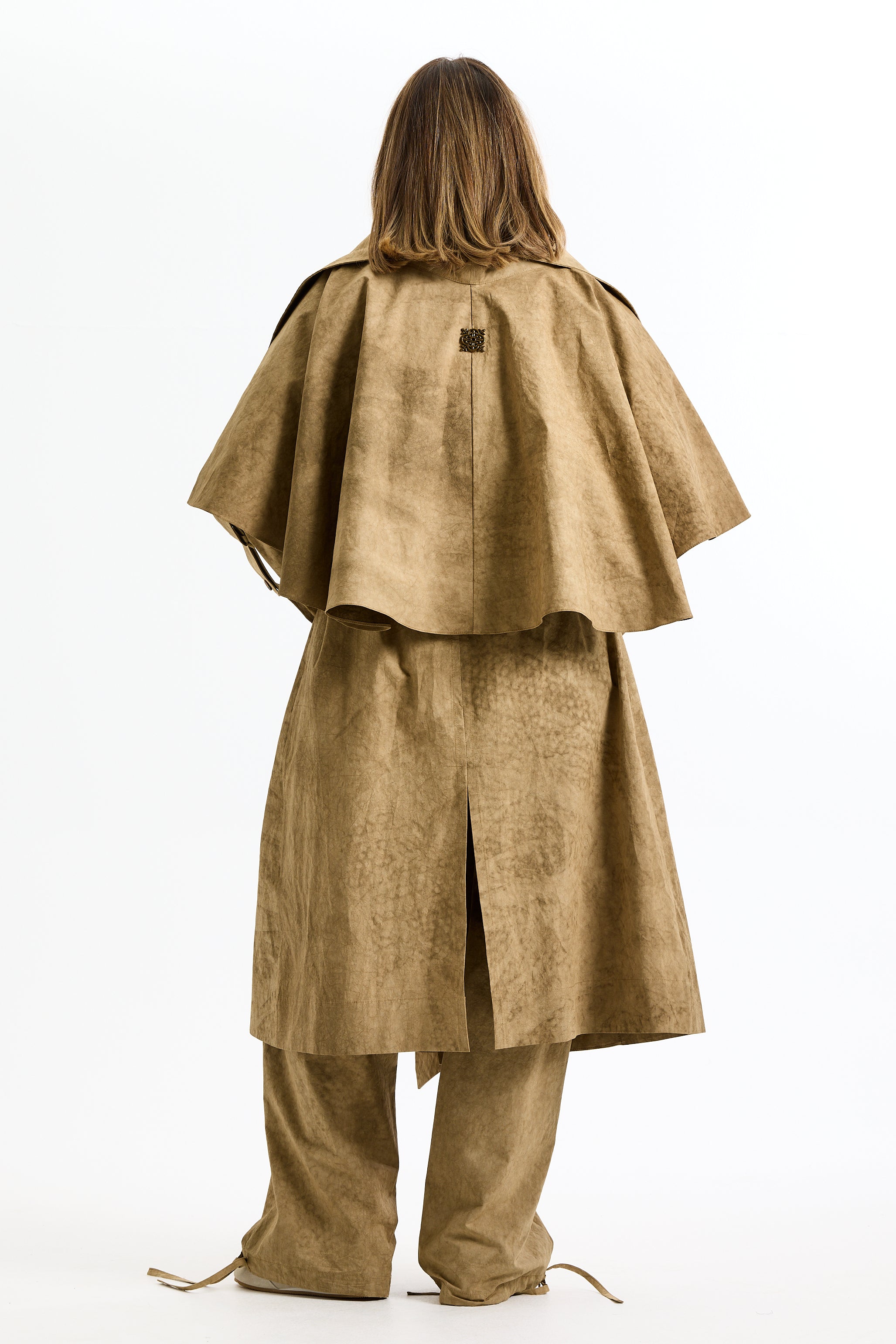 Cape Trench Coat