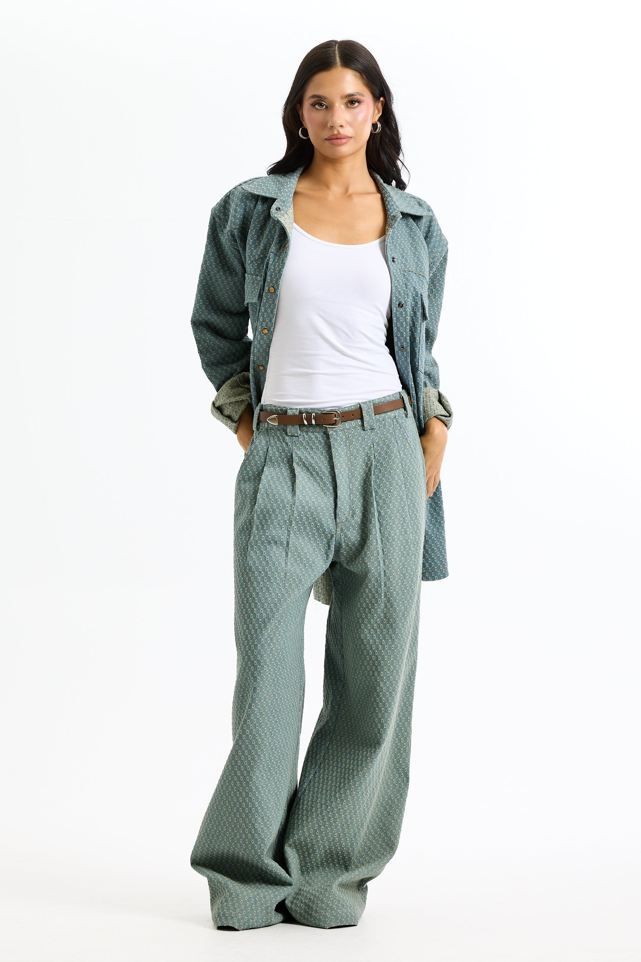 Dirty Wash Denim Shirt