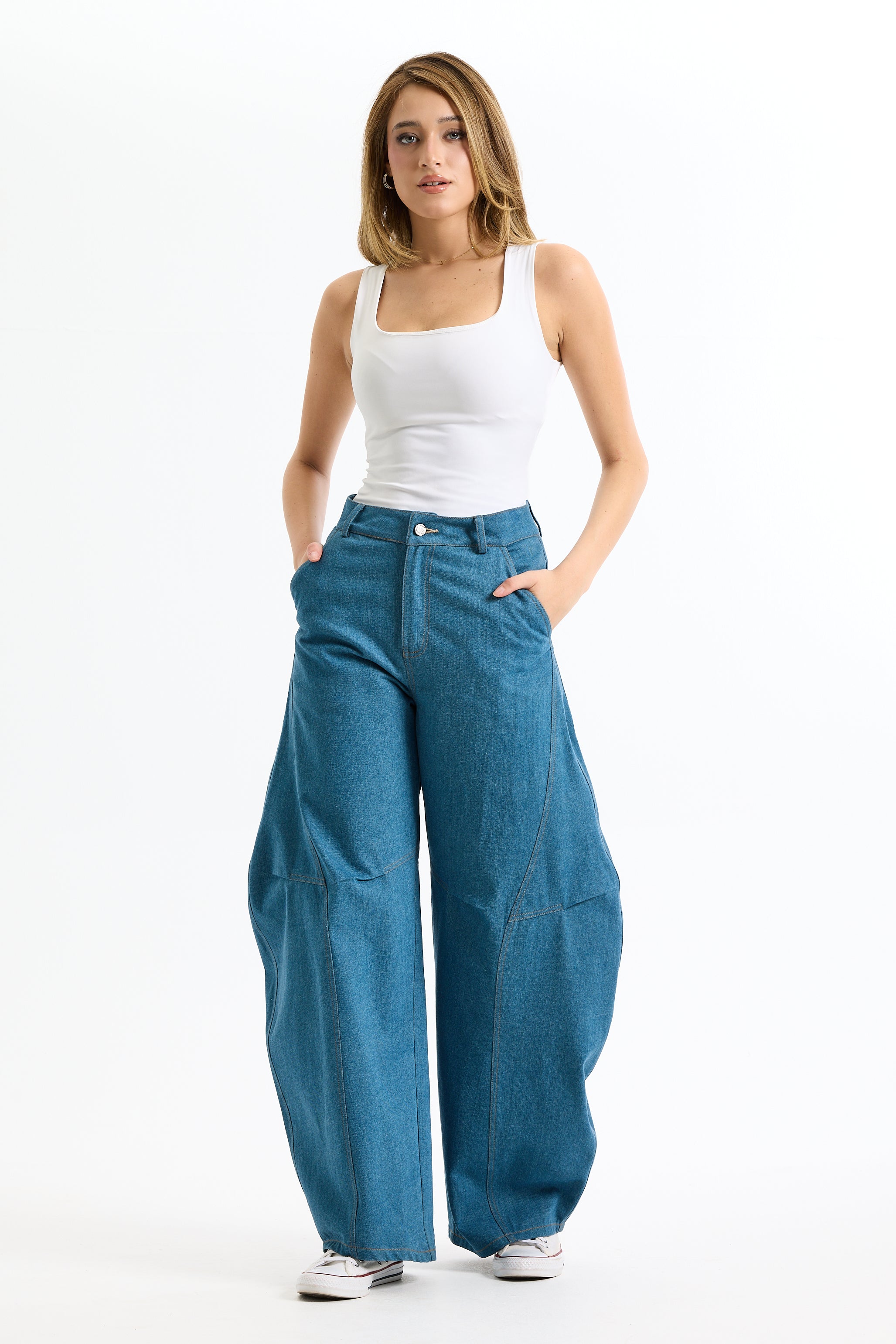 Barrel Mid Jeans