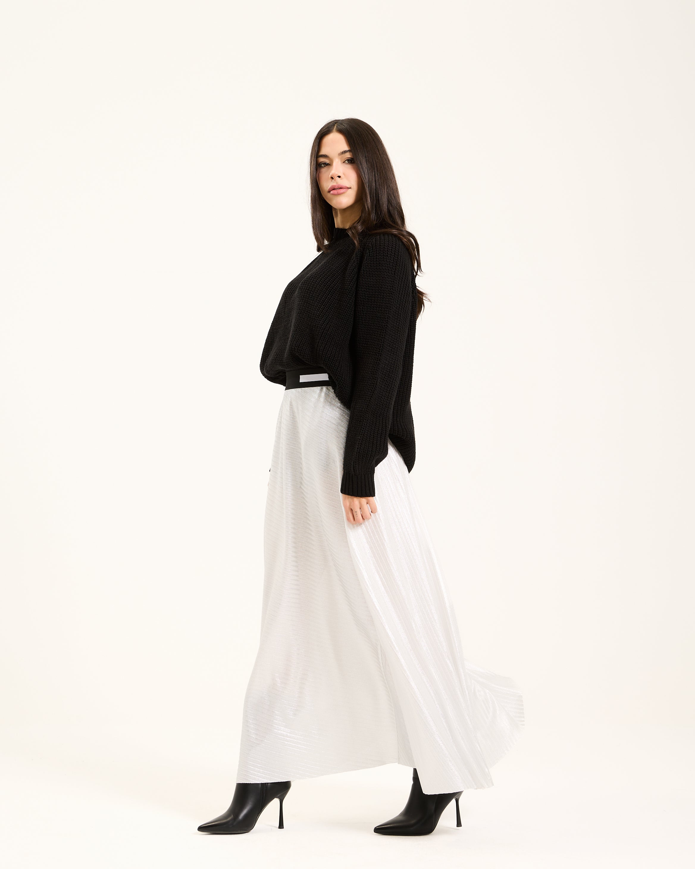 Knitted Asymmetrical Skirt