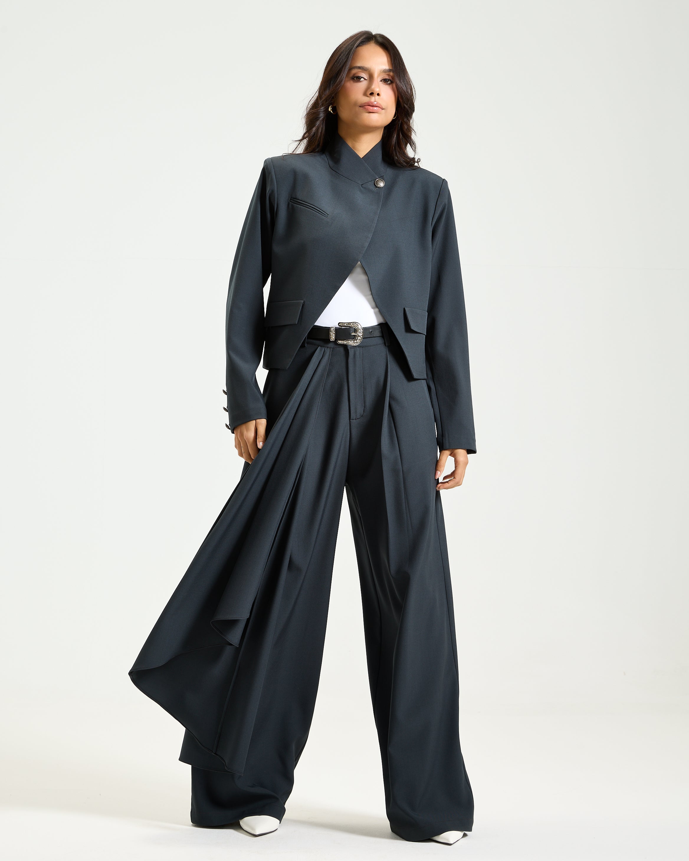 Classic Extra fabric Grey Pants