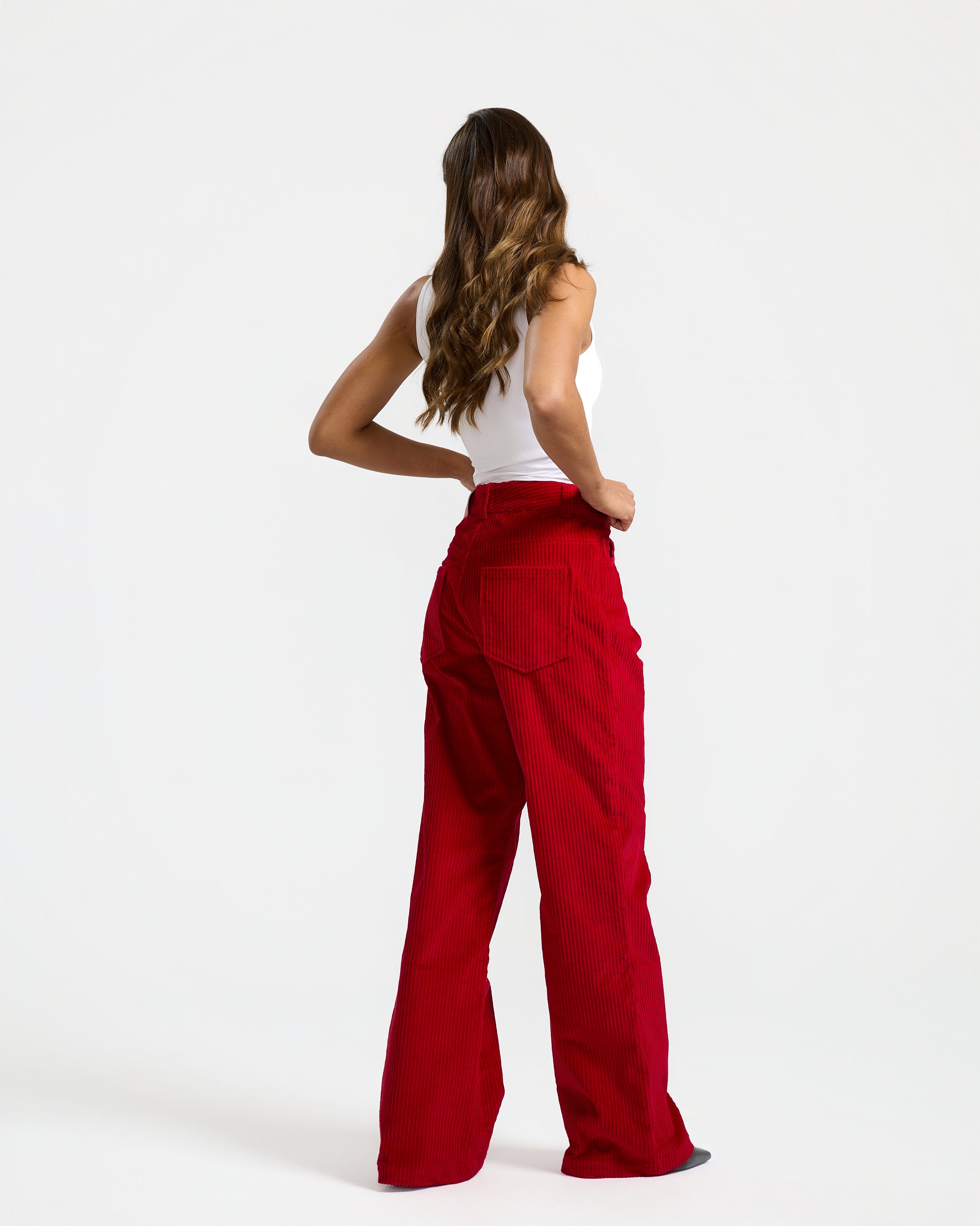 Red Corduroy Pants
