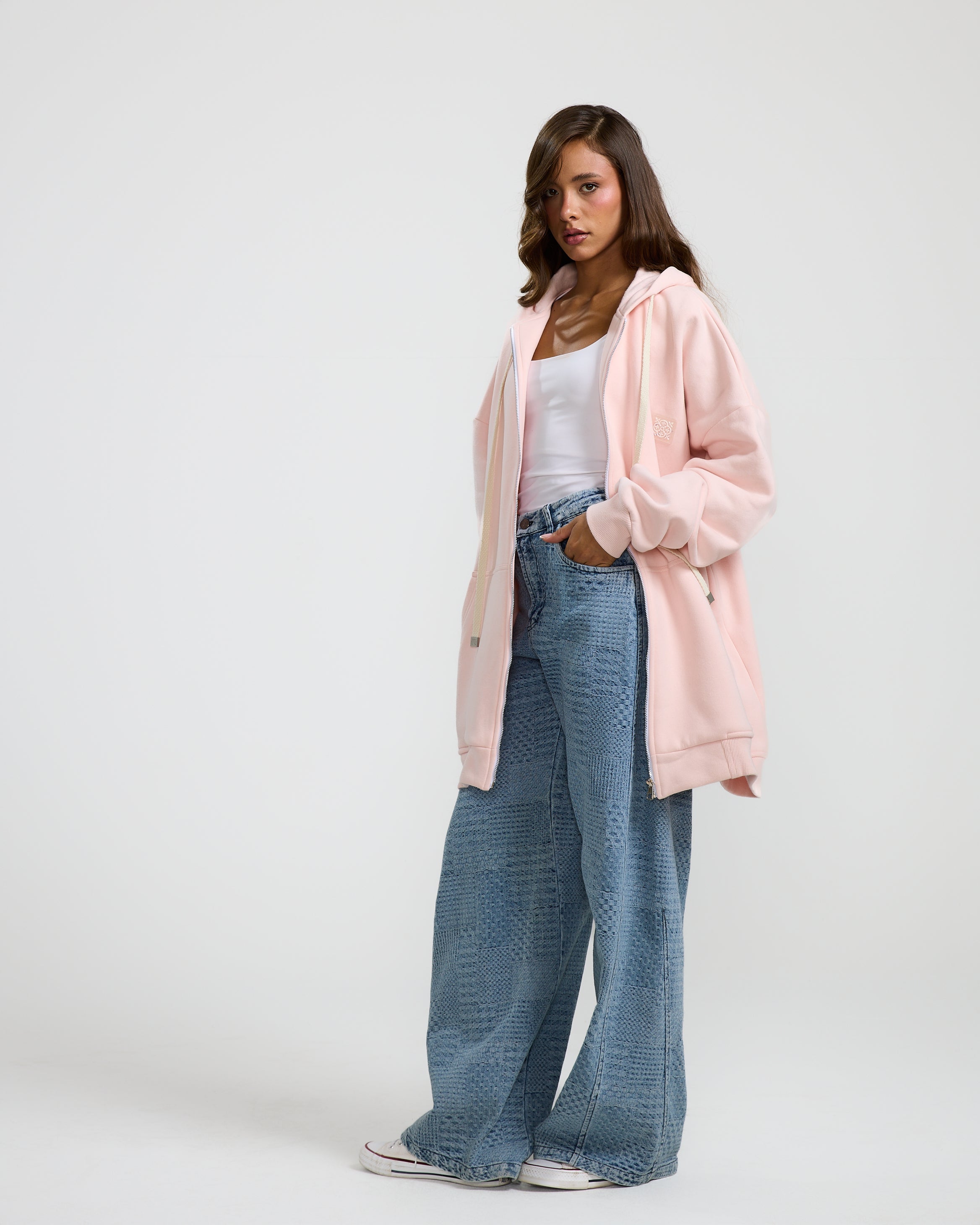 Super Oversize Hoodie Pink