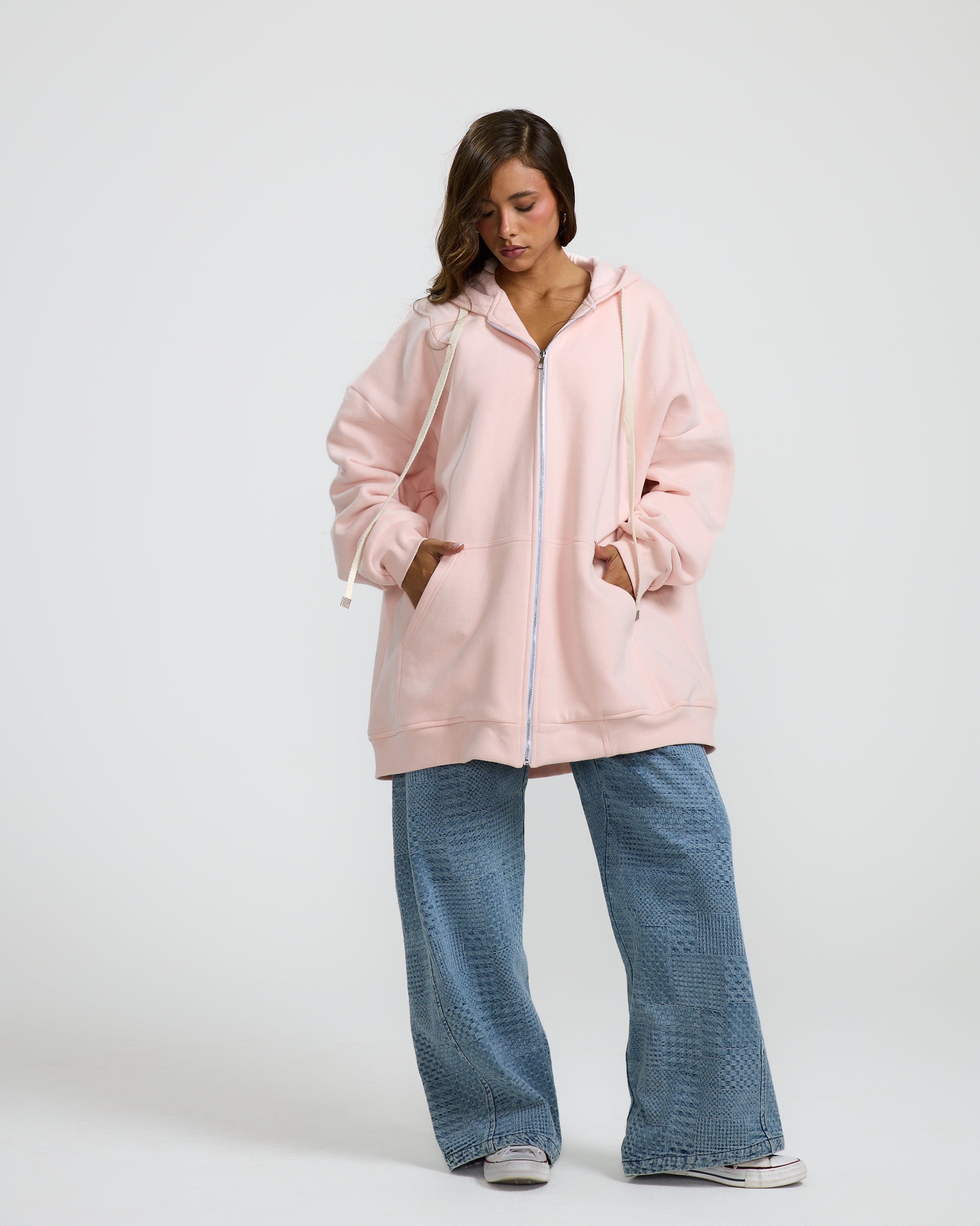 Super Oversize Hoodie Pink