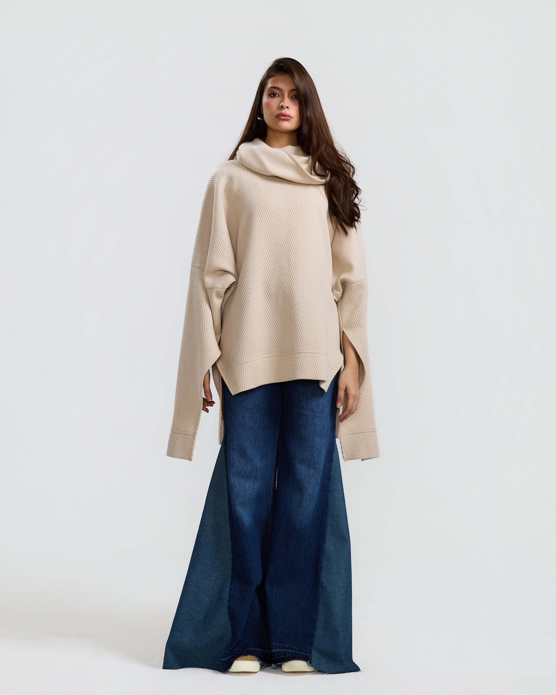 Open Sides & Sleeves Pullover