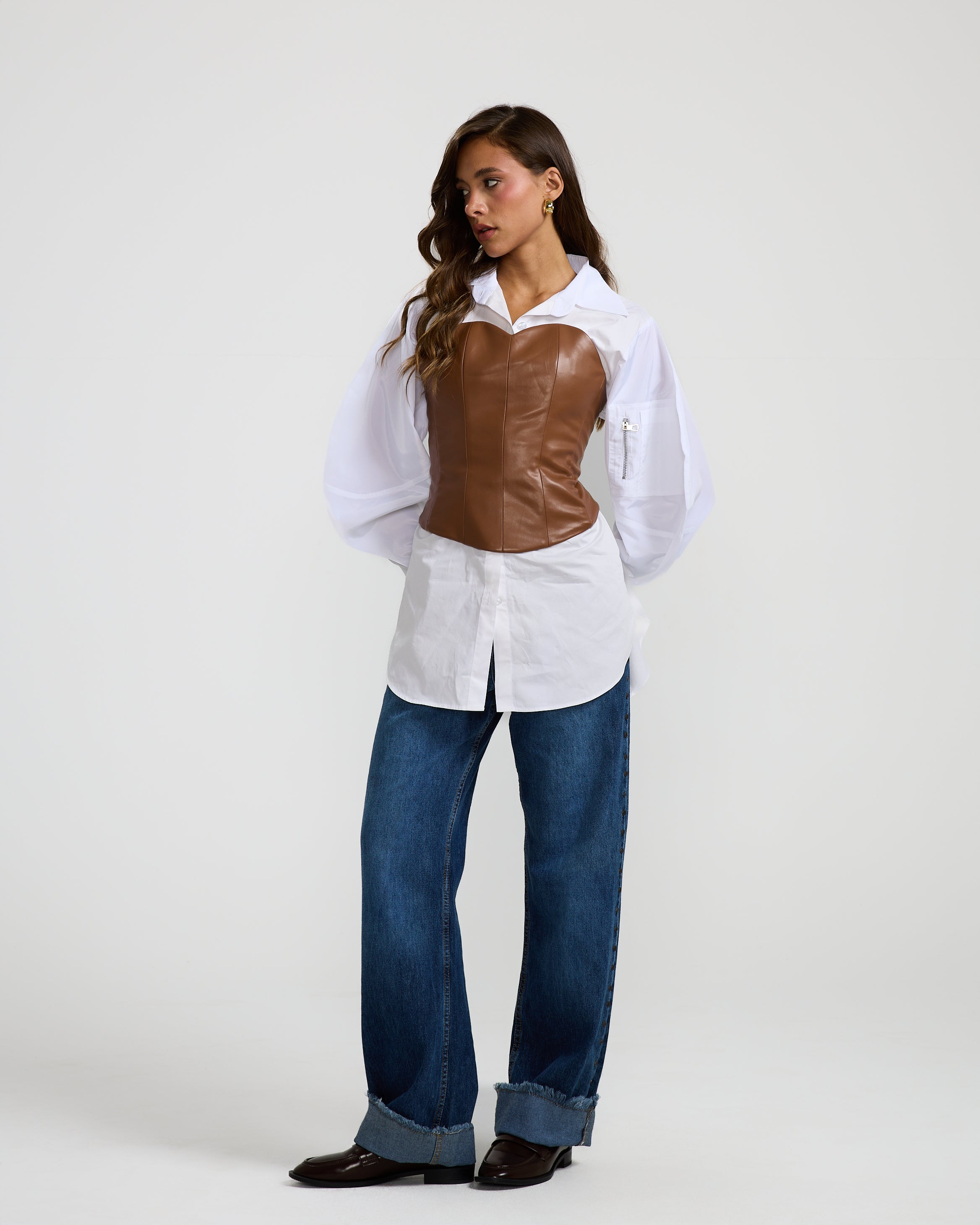 Tailored Leather Corset