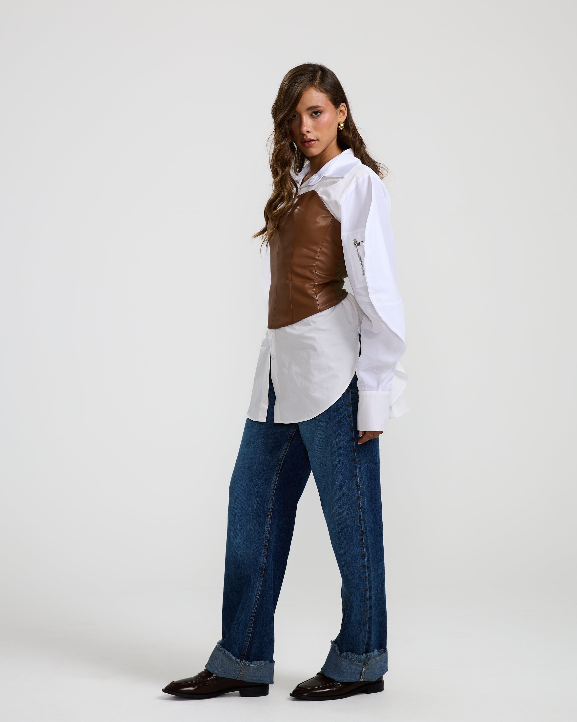 Tailored Leather Corset