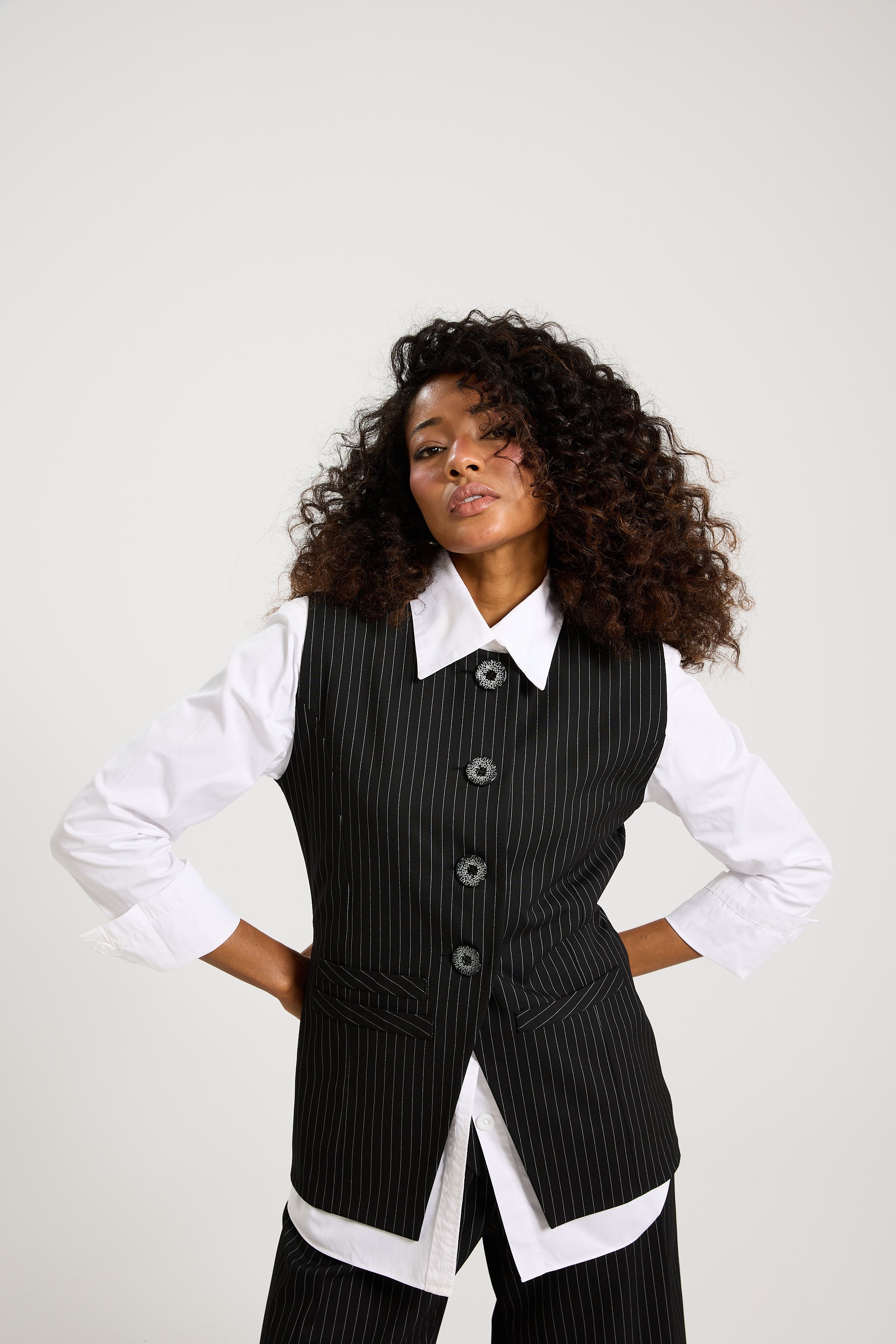 Striped Classic Waistcoat