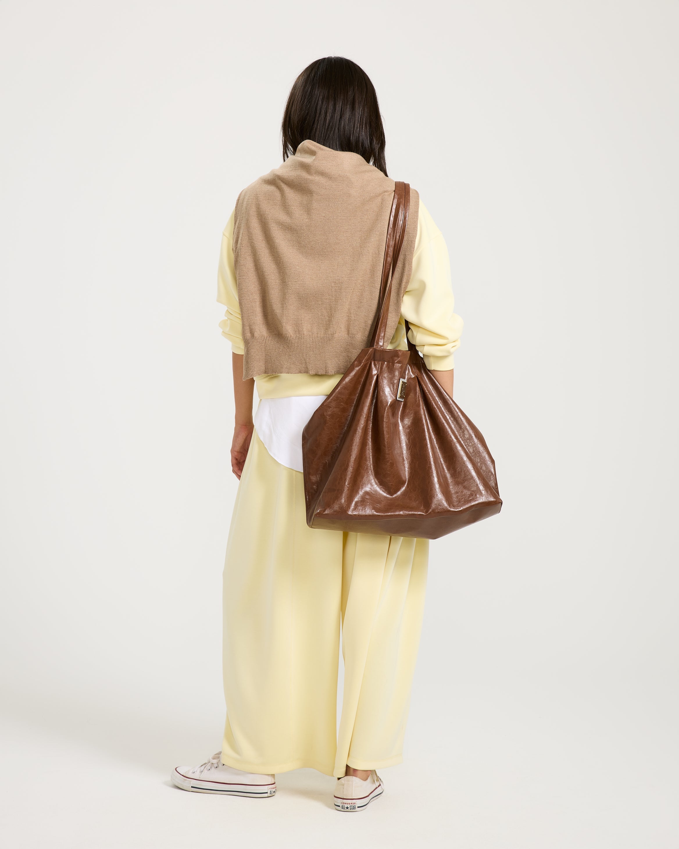 Maxi Brown Bag