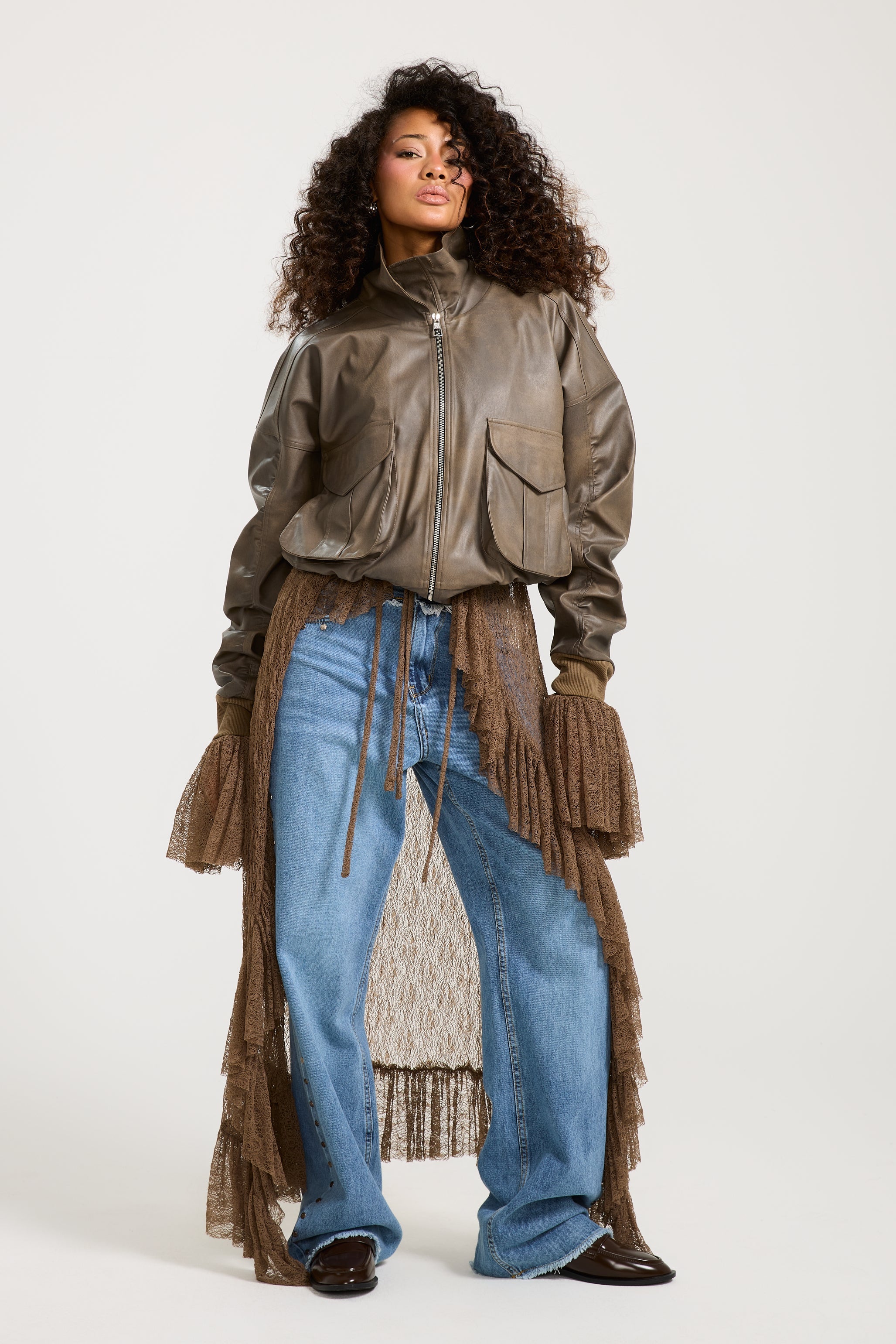 Bomber Leather Jacket