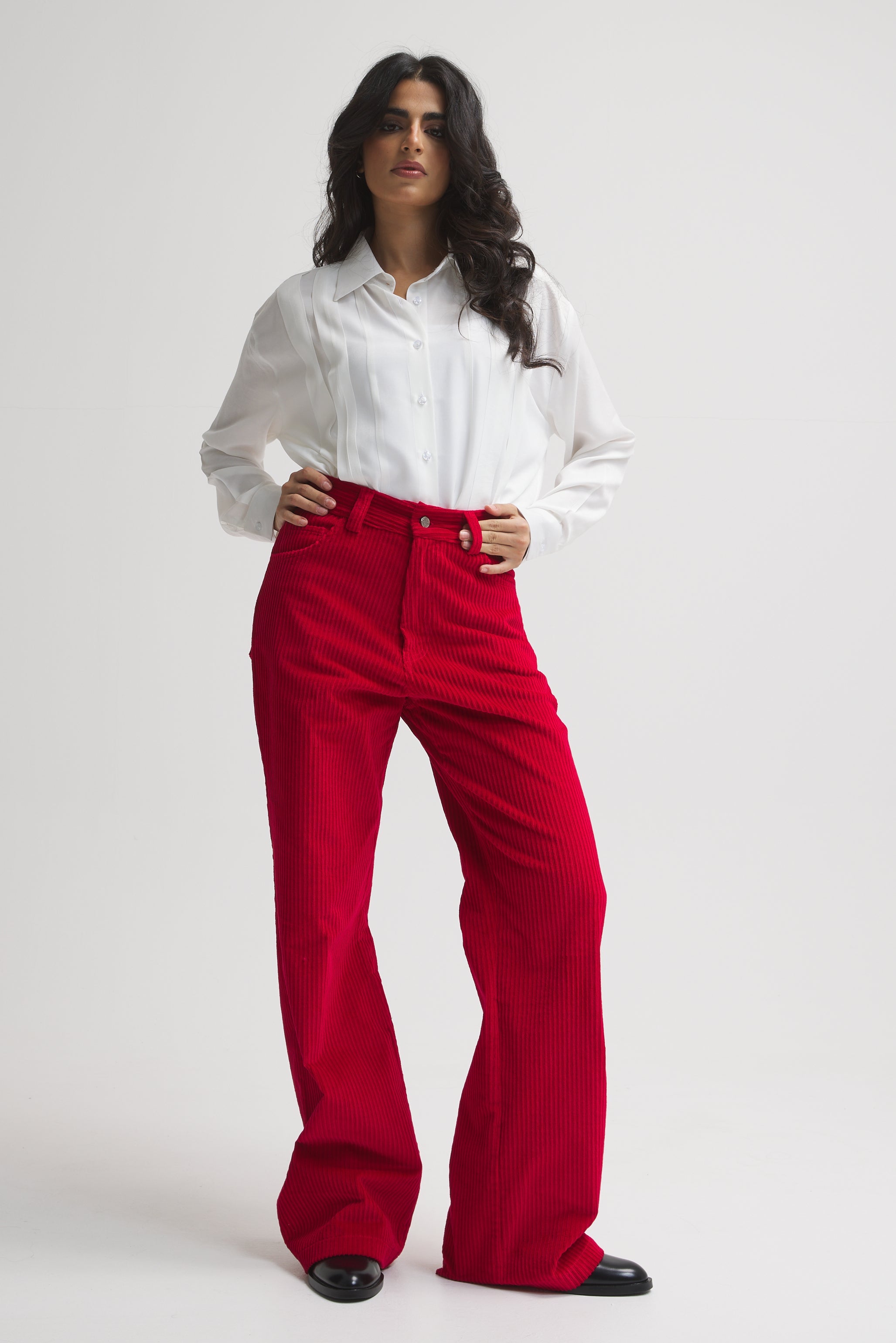 Red Corduroy Pants