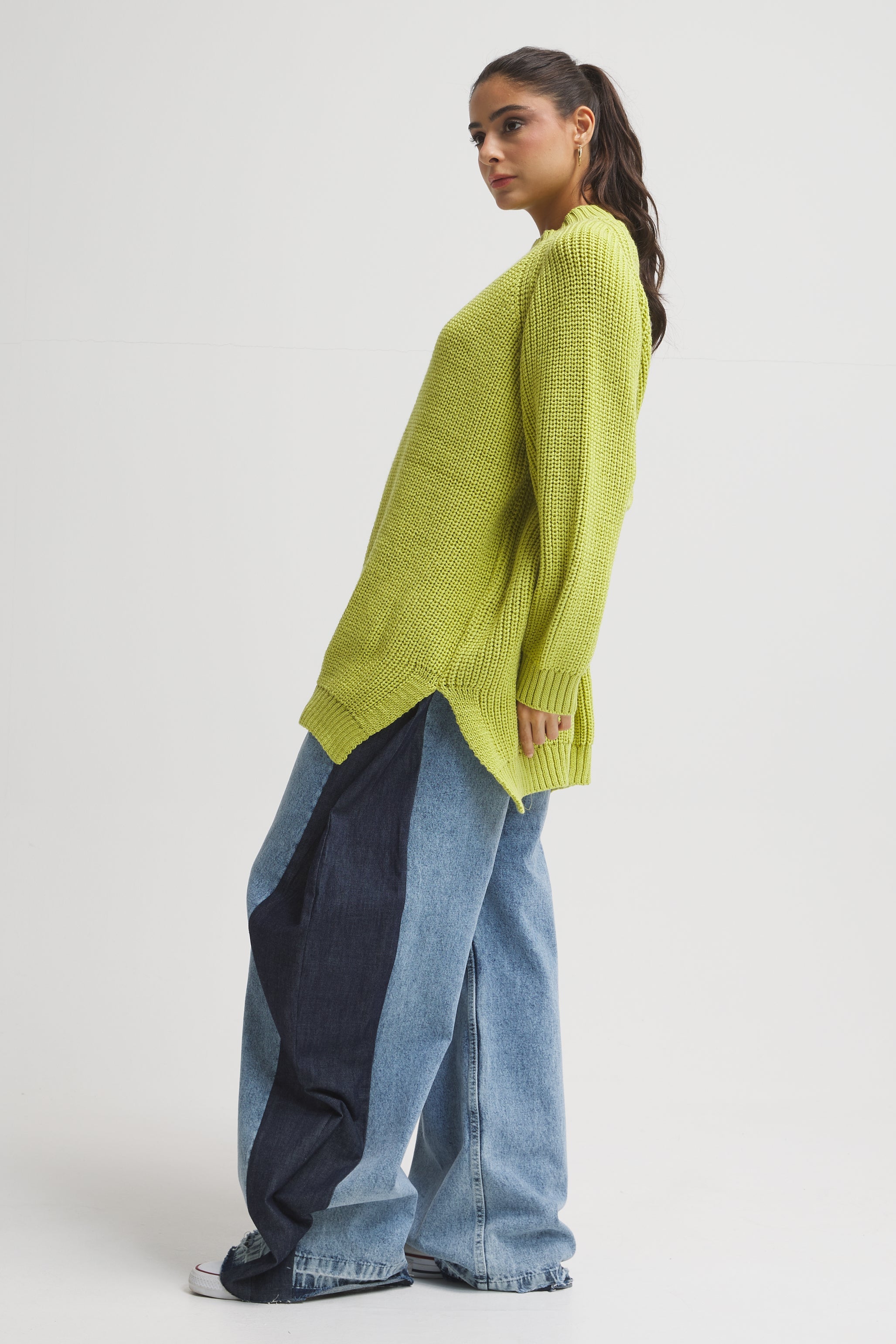 Oversize Pullover In Pistachio