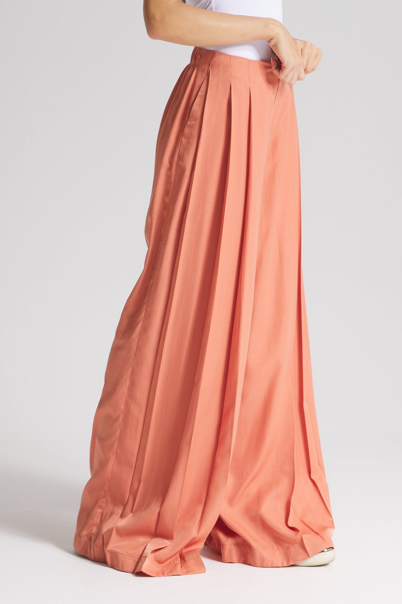 Soft Wide leg In Peach