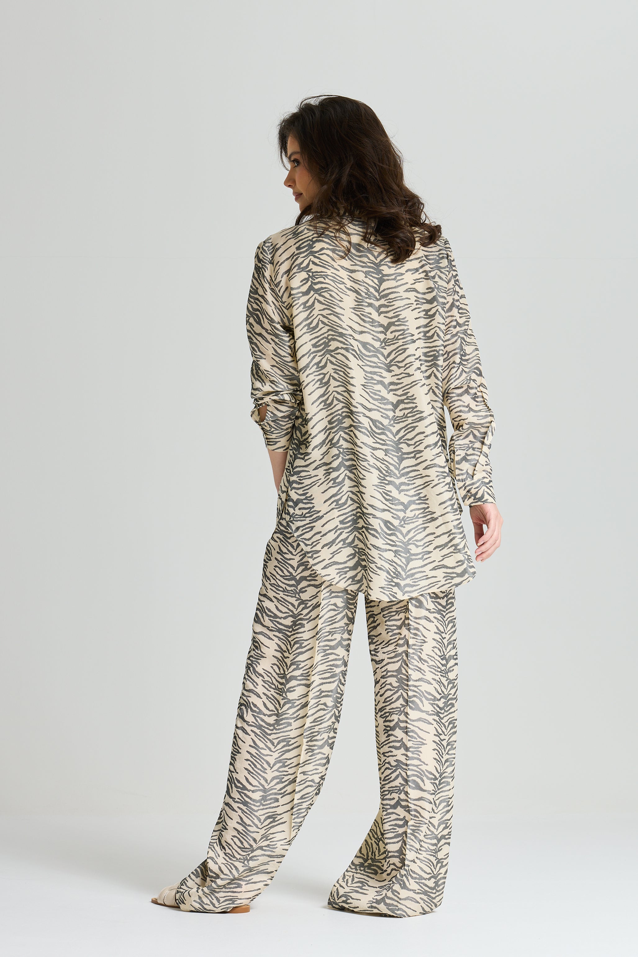 High Low Zebra Shirt