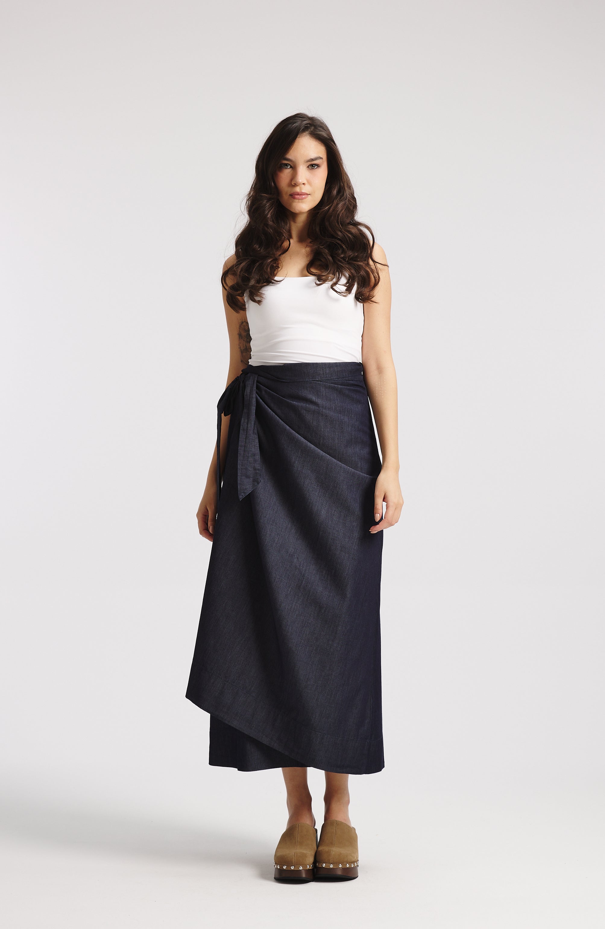 Dark Denim Skirt