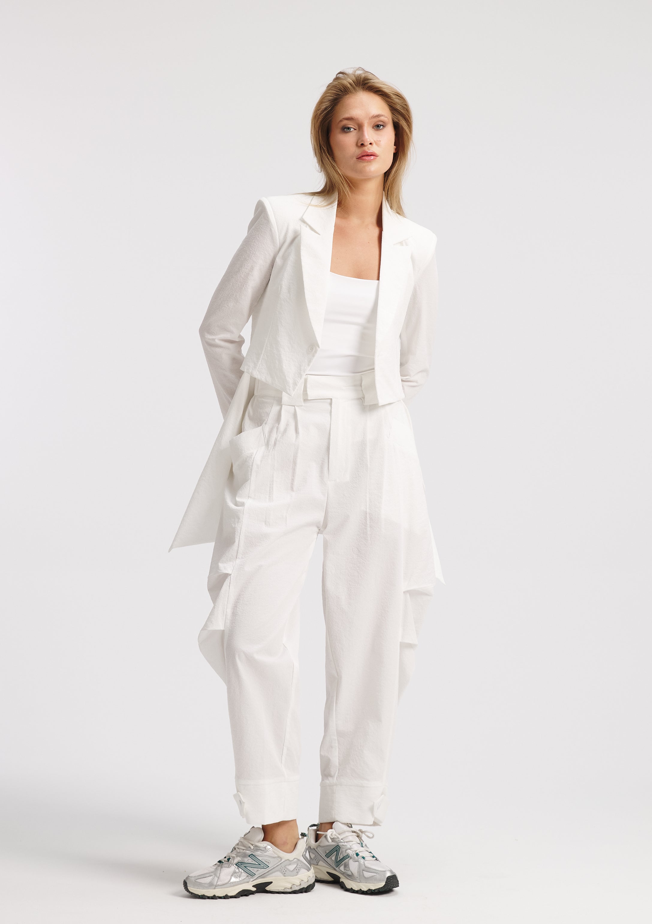 Crushed Extra Sleeves Blazer