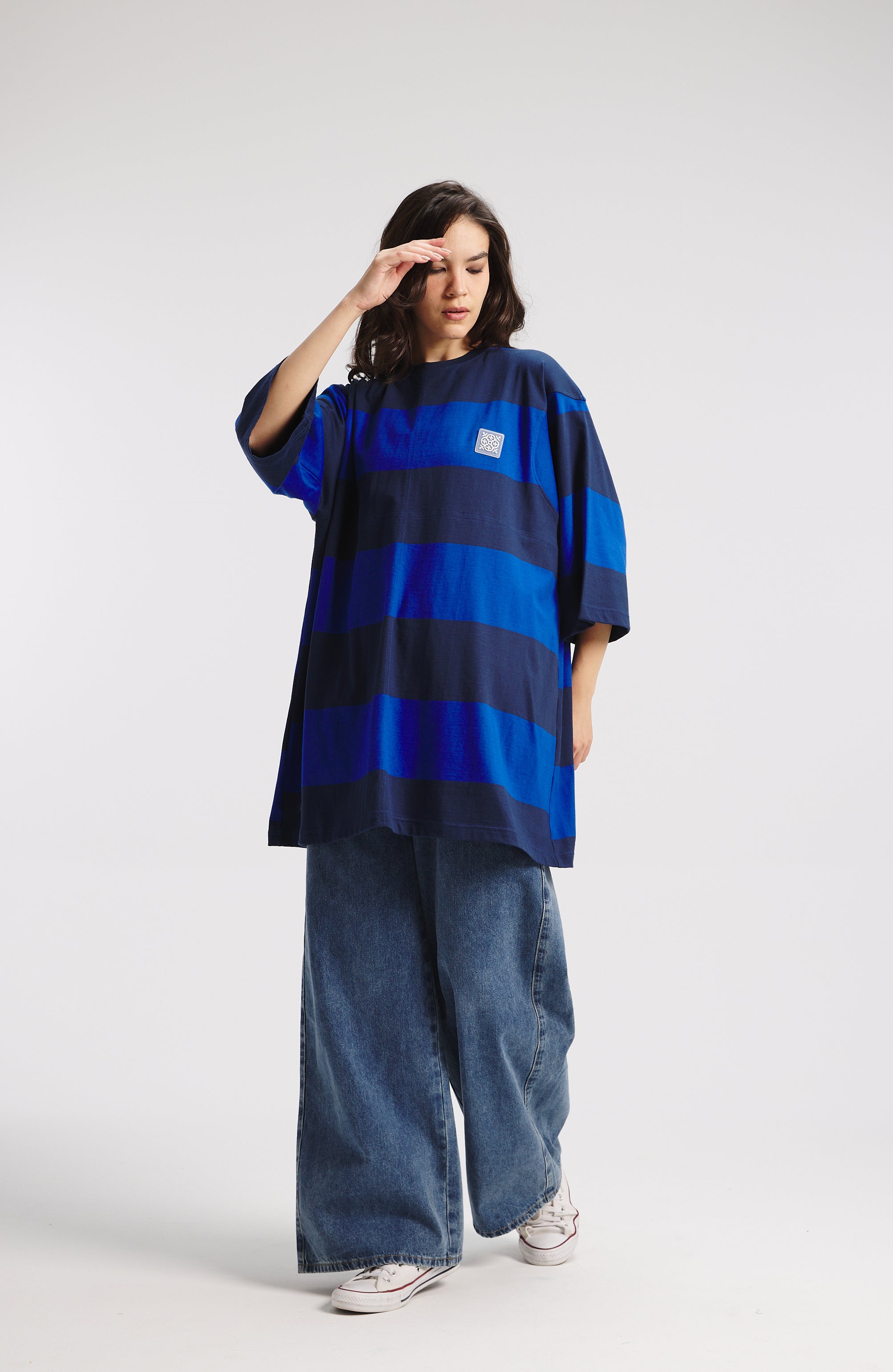 Dress T-Shirt In Strips