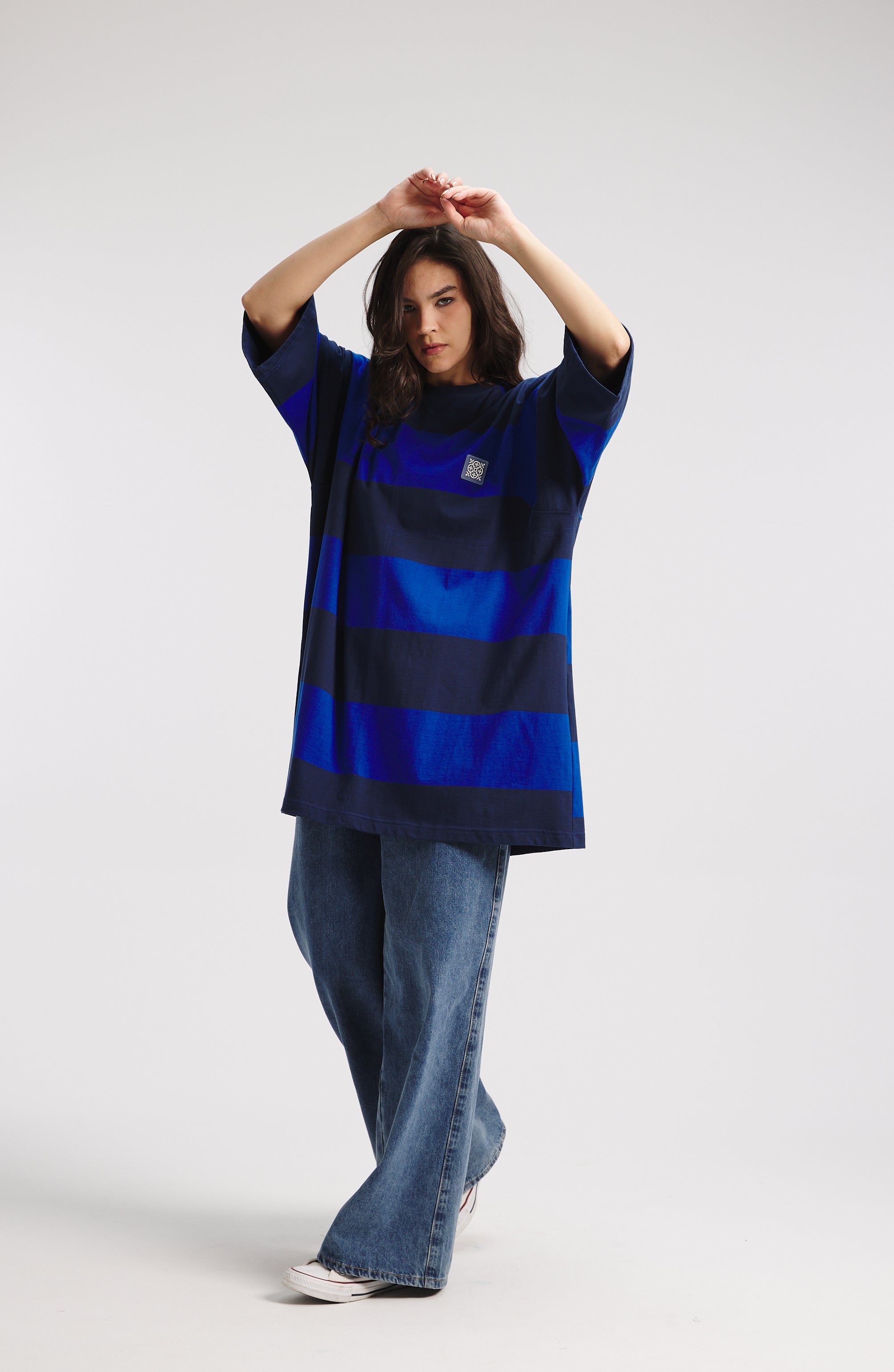 Dress T-Shirt In Strips