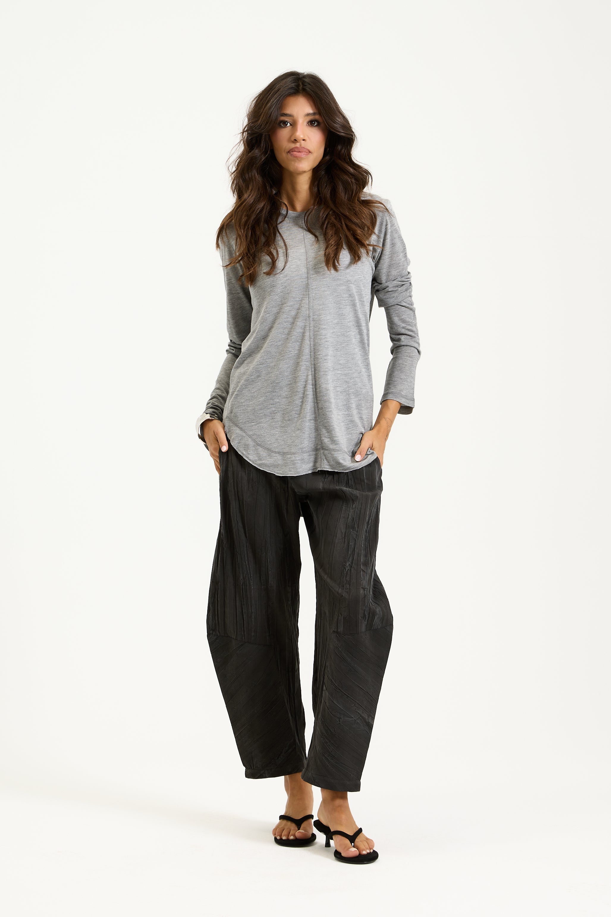 Super Soft Tshirt In Grey