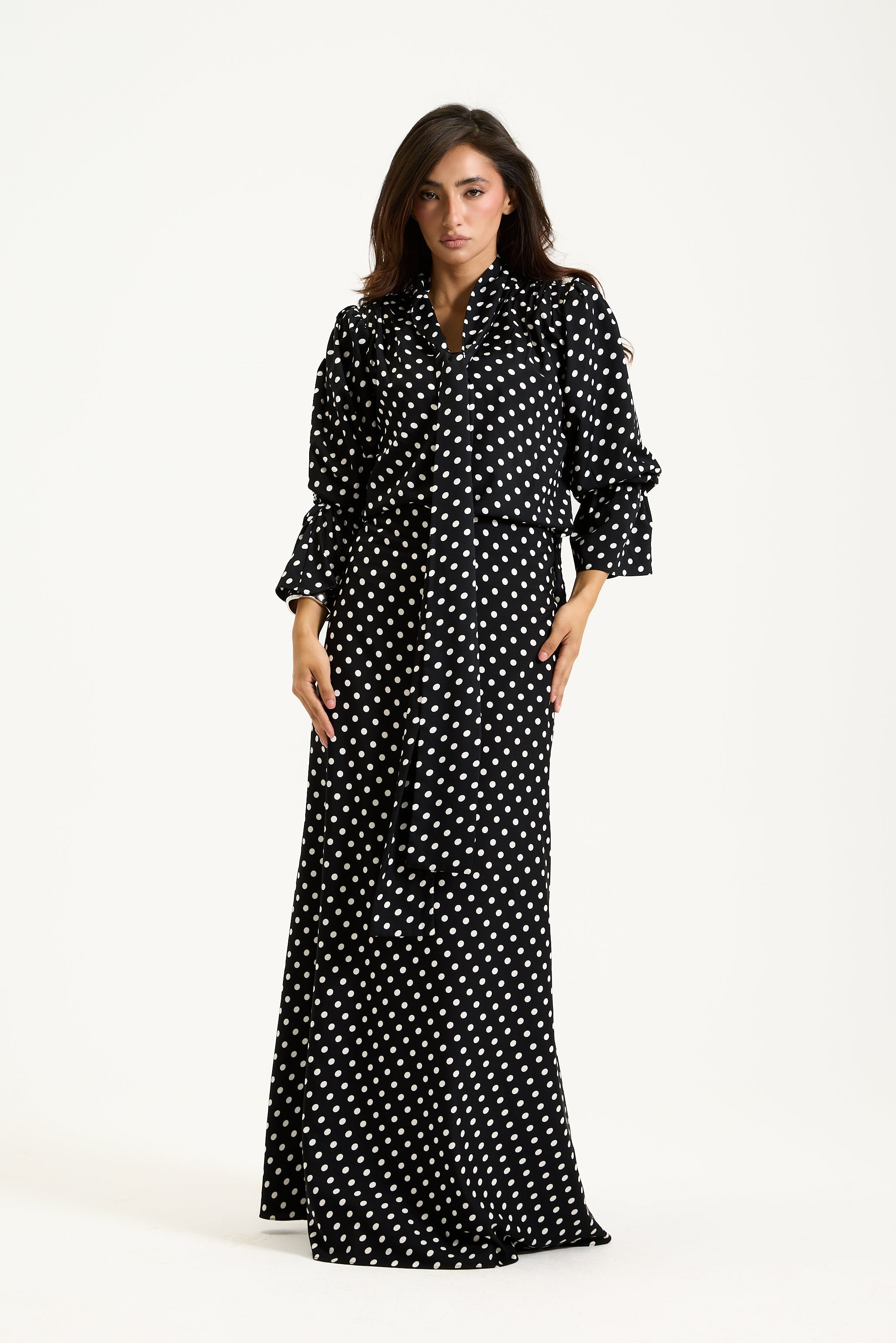 Polka Dots Evening Set
