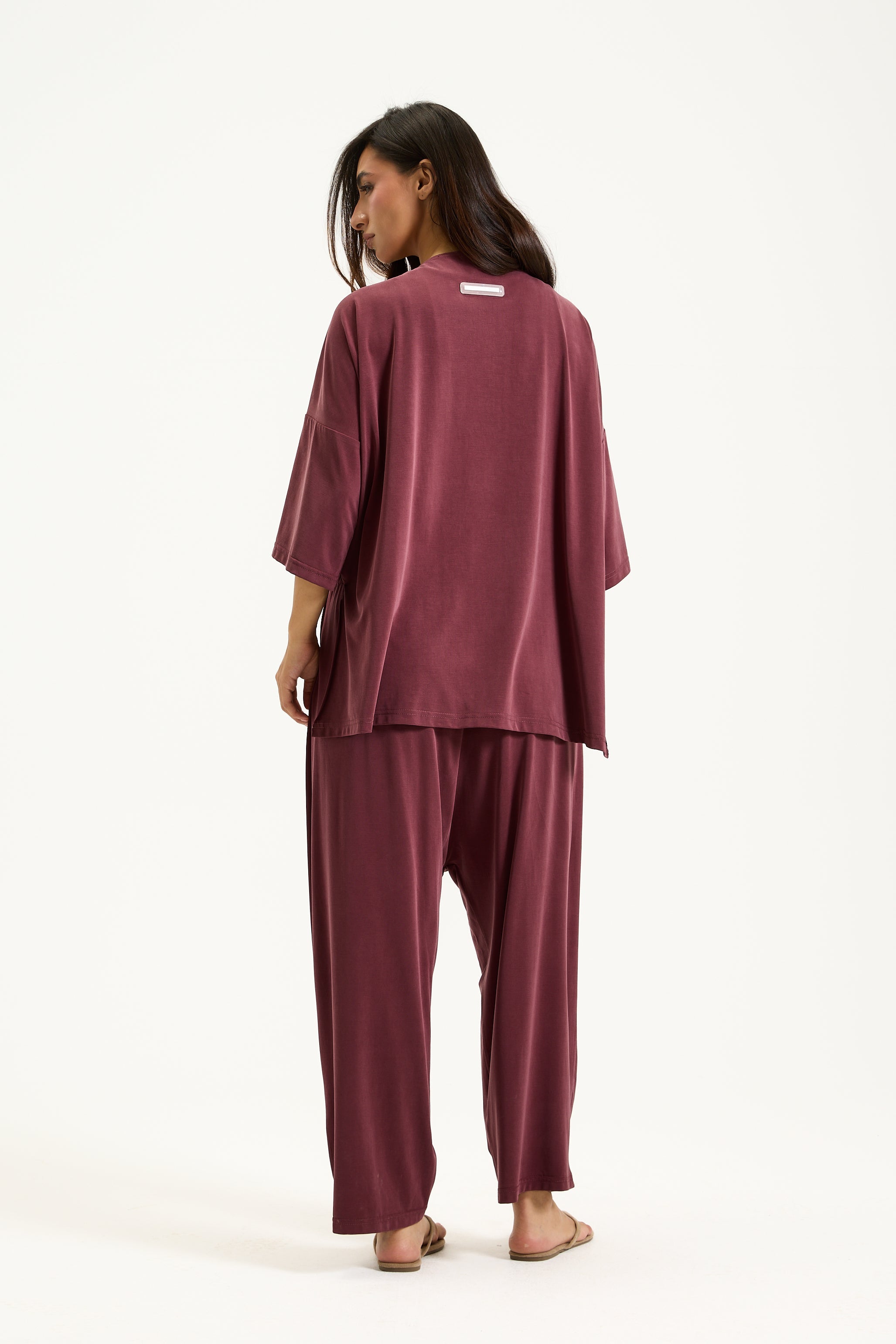 Soft Lycra Low Flapped Crotch Pants