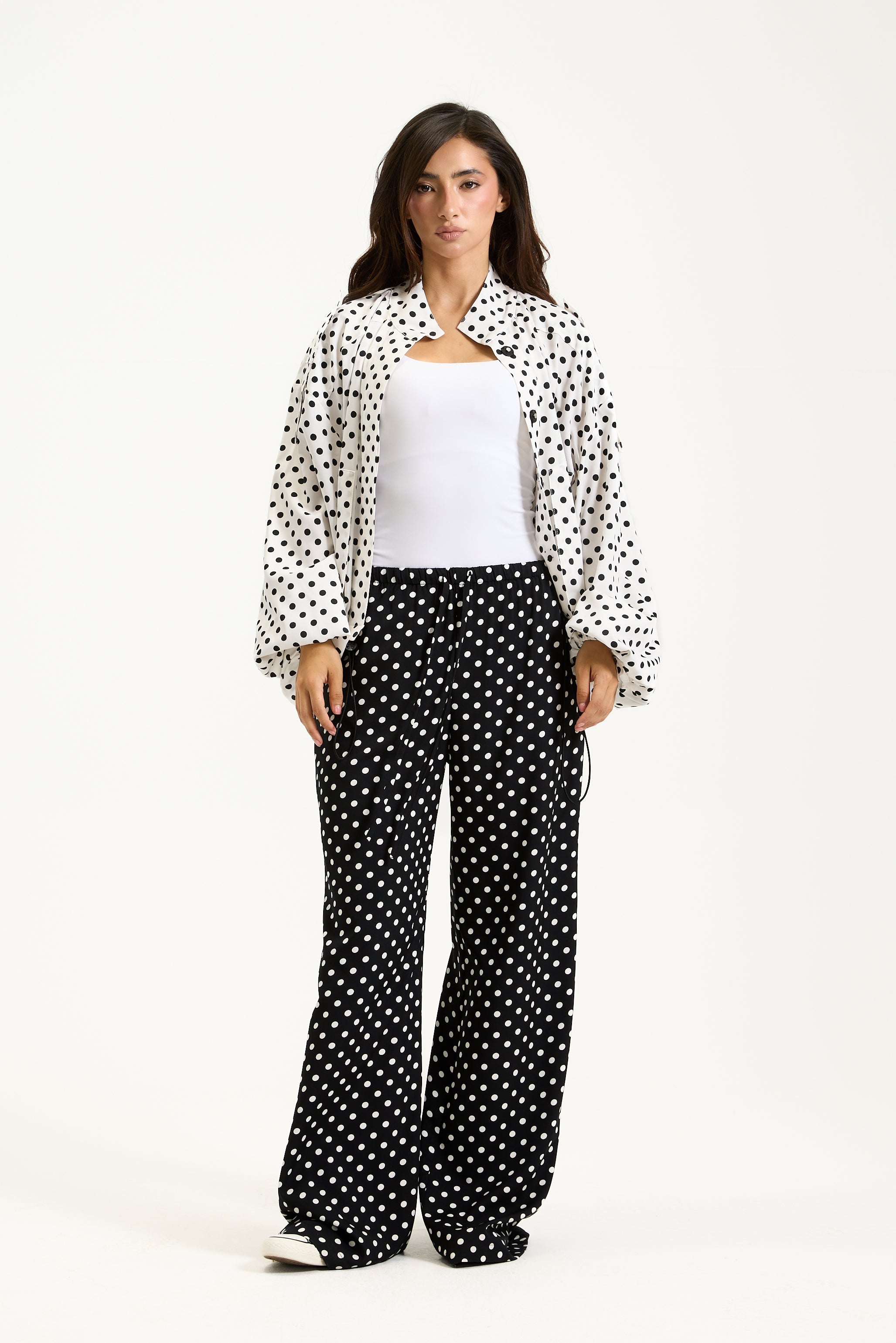 Polka Dotts Bomber Jacket