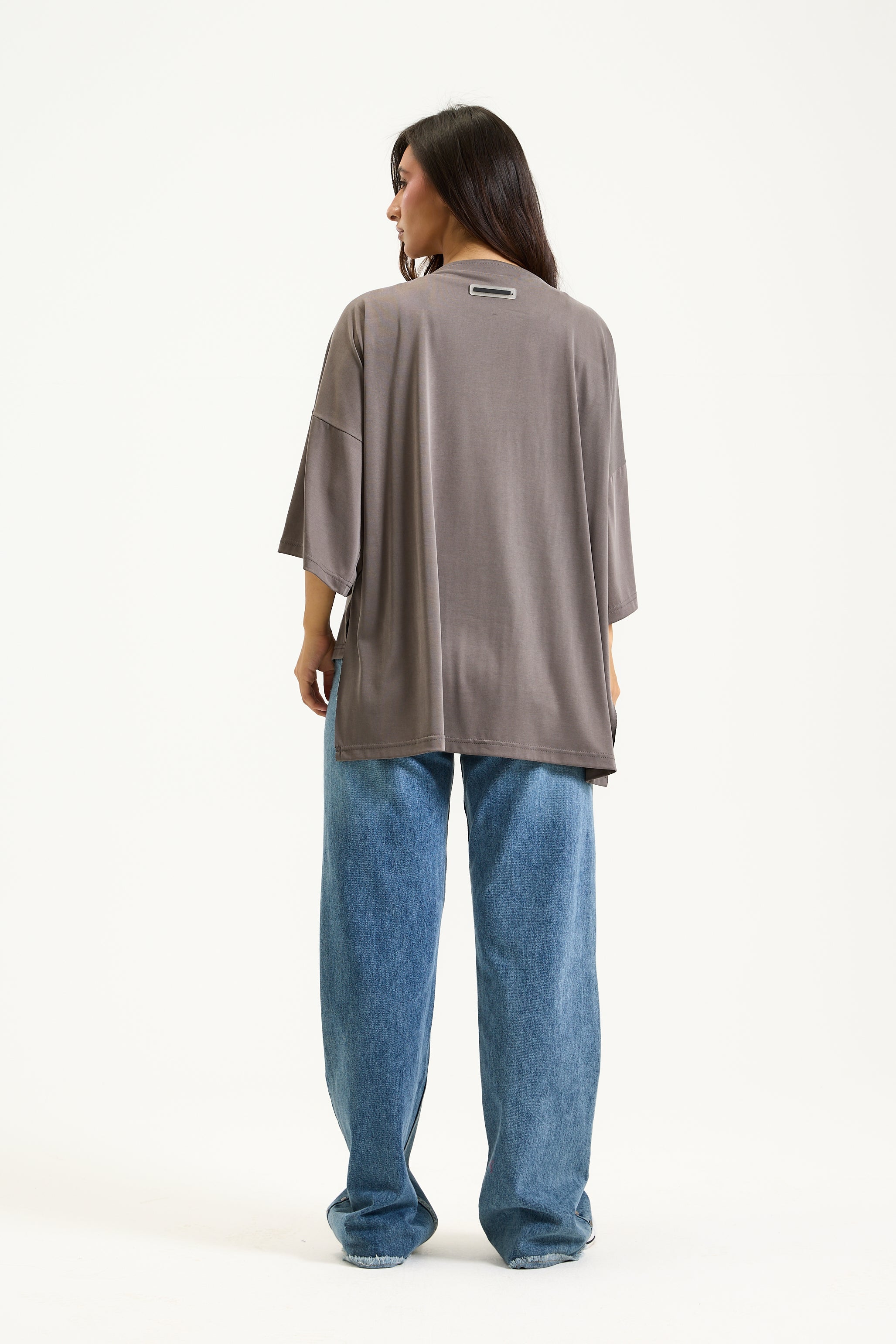 Quarter Sleeves Soft Lycra Top