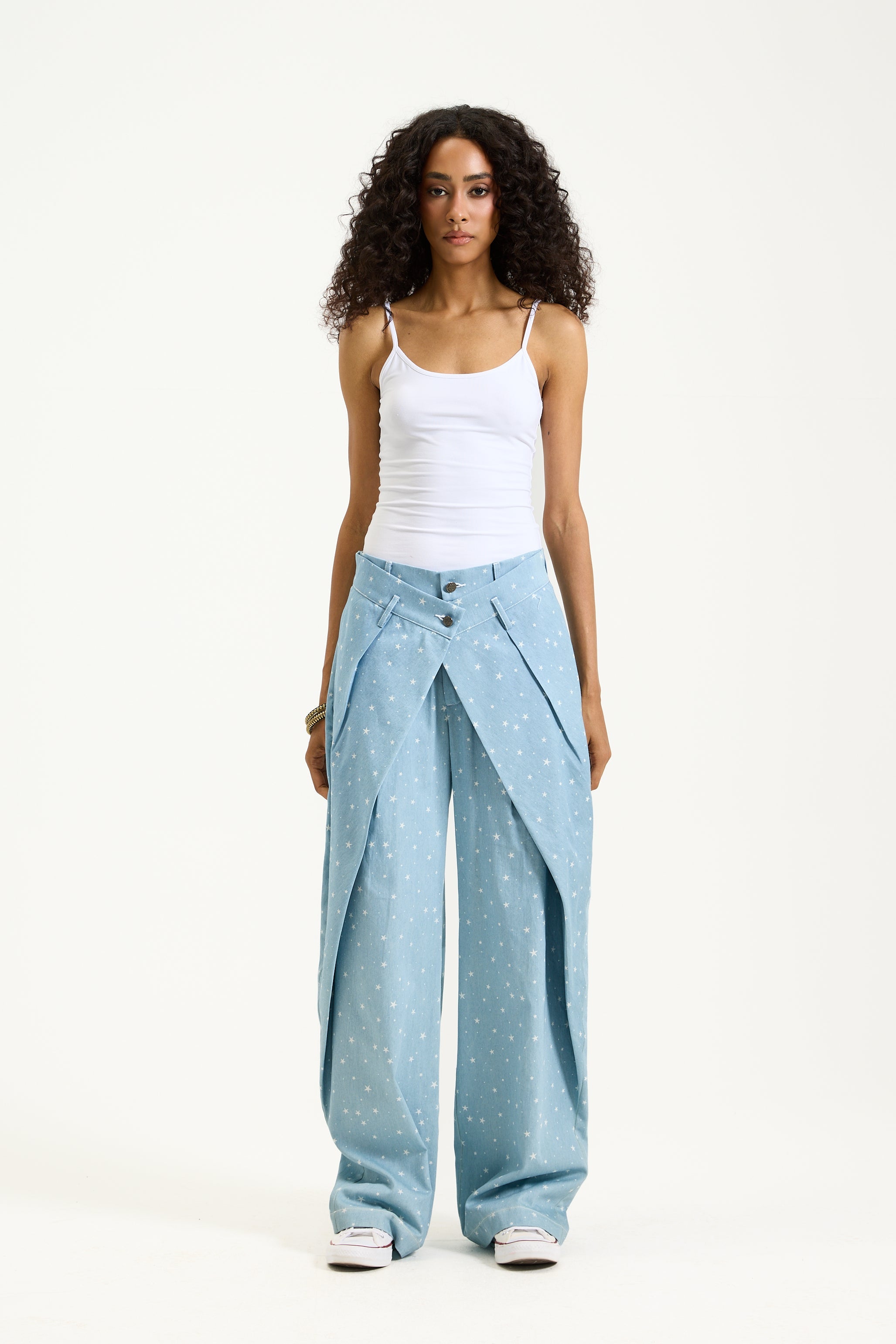 Extra Fabric Extra Waist Stars Jeans