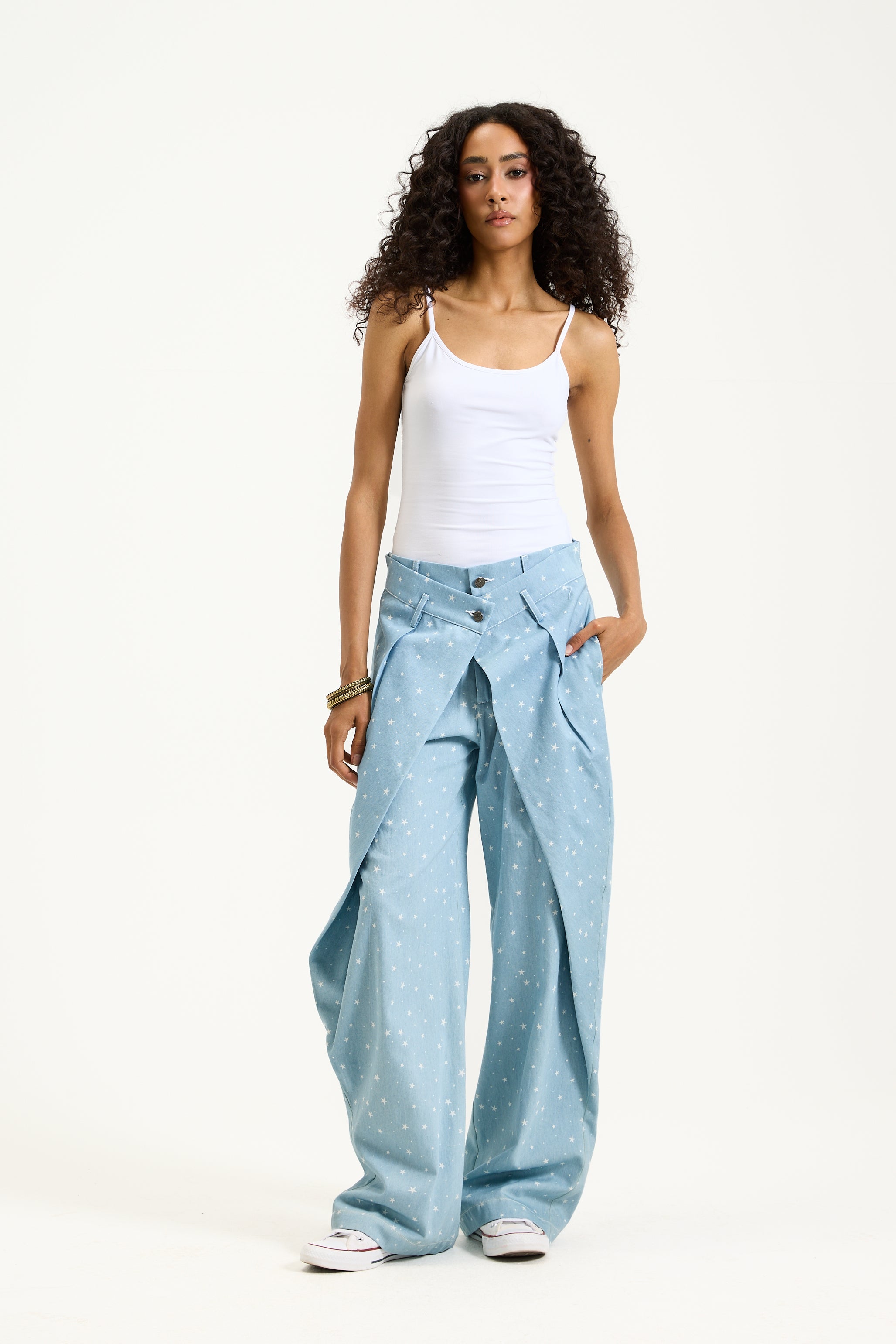 Extra Fabric Extra Waist Stars Jeans