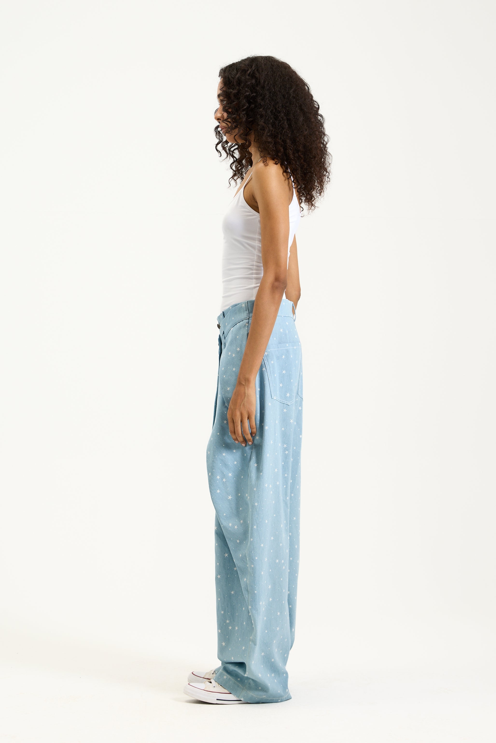 Extra Fabric Extra Waist Stars Jeans