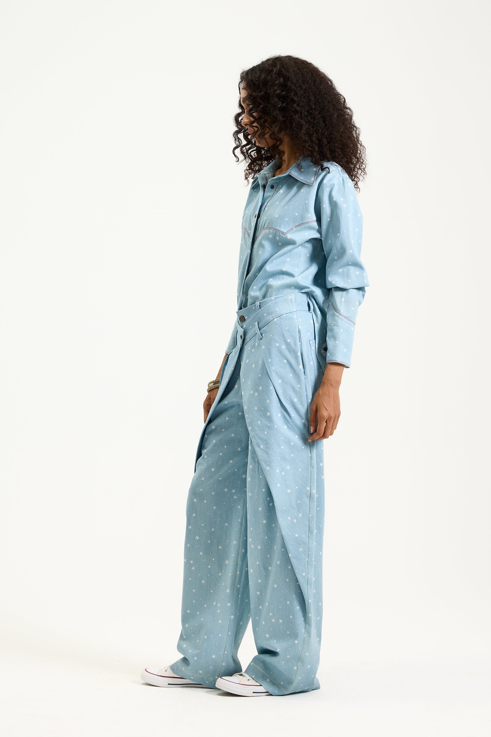 Extra Fabric Extra Waist Stars Jeans