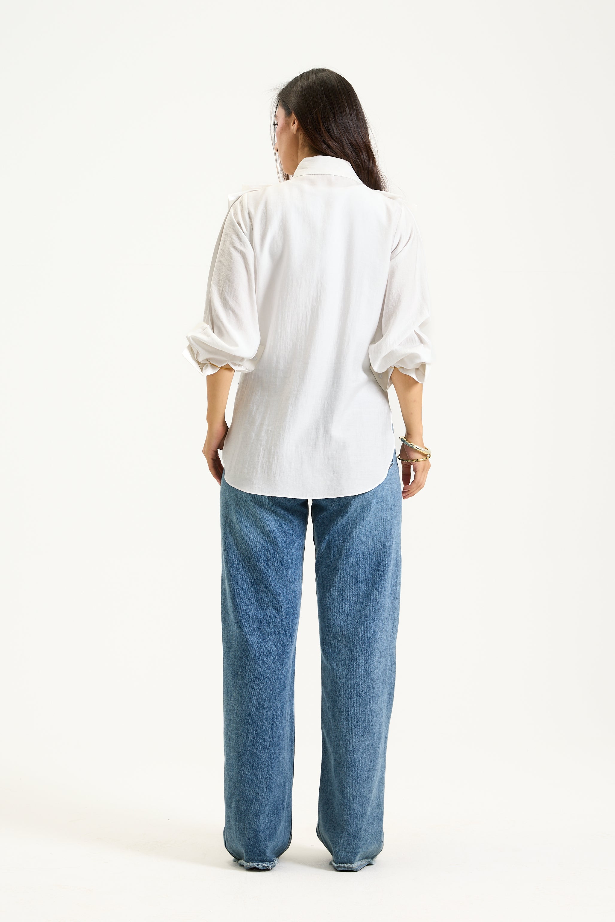 Front Ruffles Bella Top